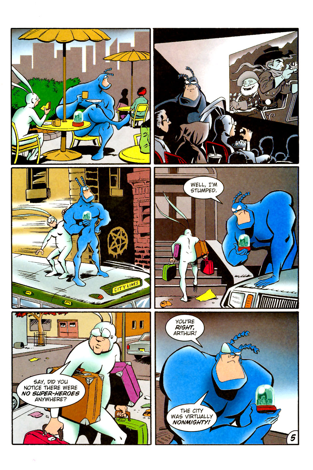 Read online The Tick: Days of Drama comic -  Issue #1 - 9