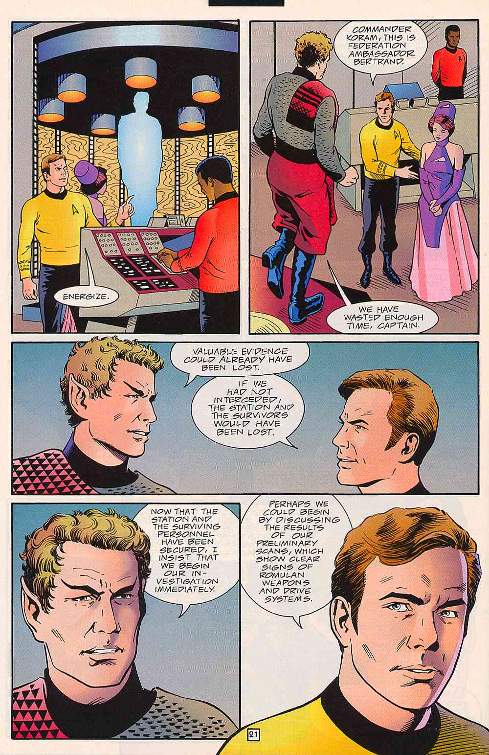 Read online Star Trek (1989) comic -  Issue #79 - 22