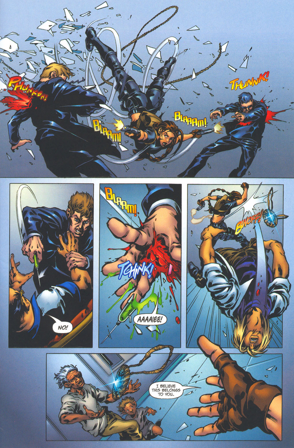Read online Tomb Raider: The Series comic -  Issue #42 - 22
