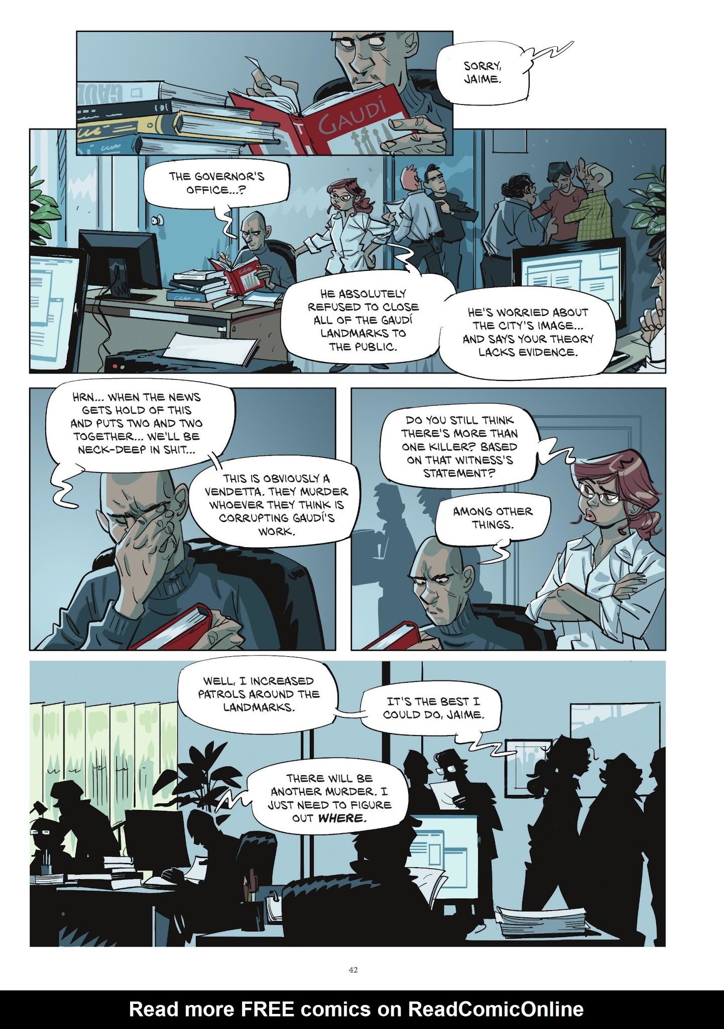 Read online The Ghost of Gaudi comic -  Issue # TPB - 42