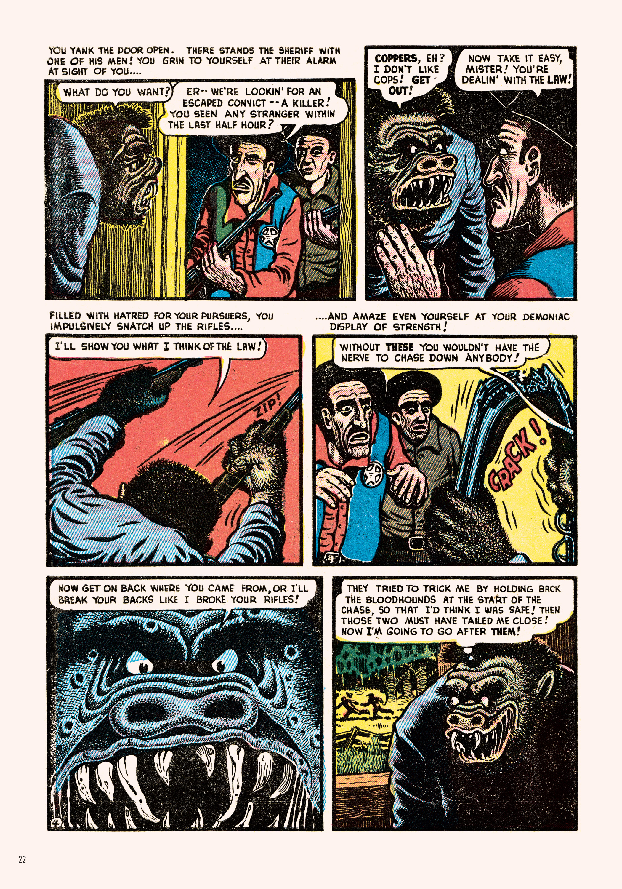 Read online Classic Monsters of Pre-Code Horror Comics: Swamp Monsters comic -  Issue # TPB - 22