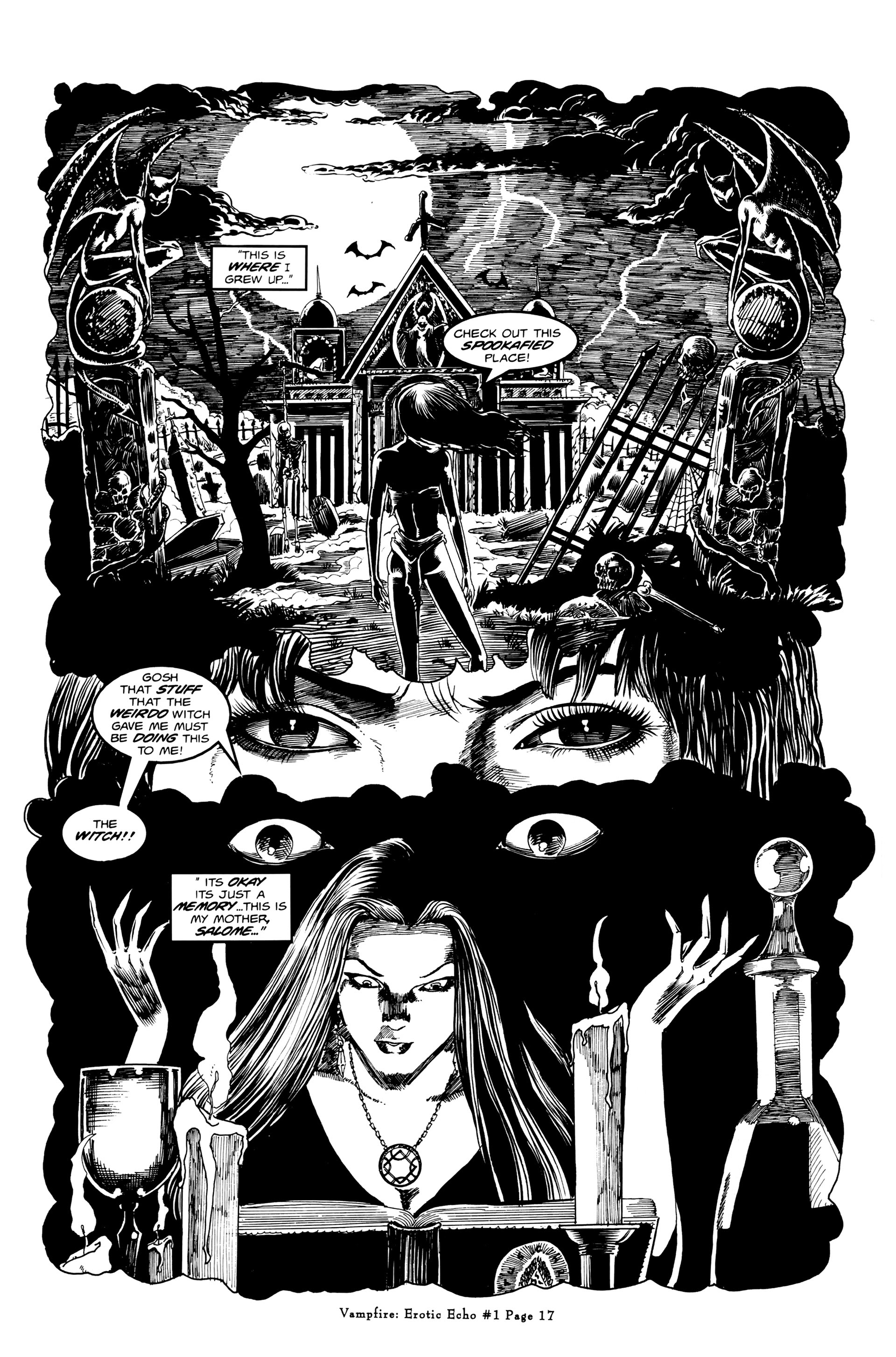 Read online Vampfire: Erotic Echo comic -  Issue #1 - 19