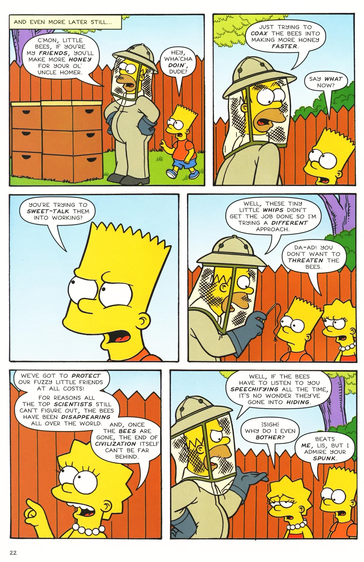 Read online Simpsons Comics comic -  Issue #154 - 23