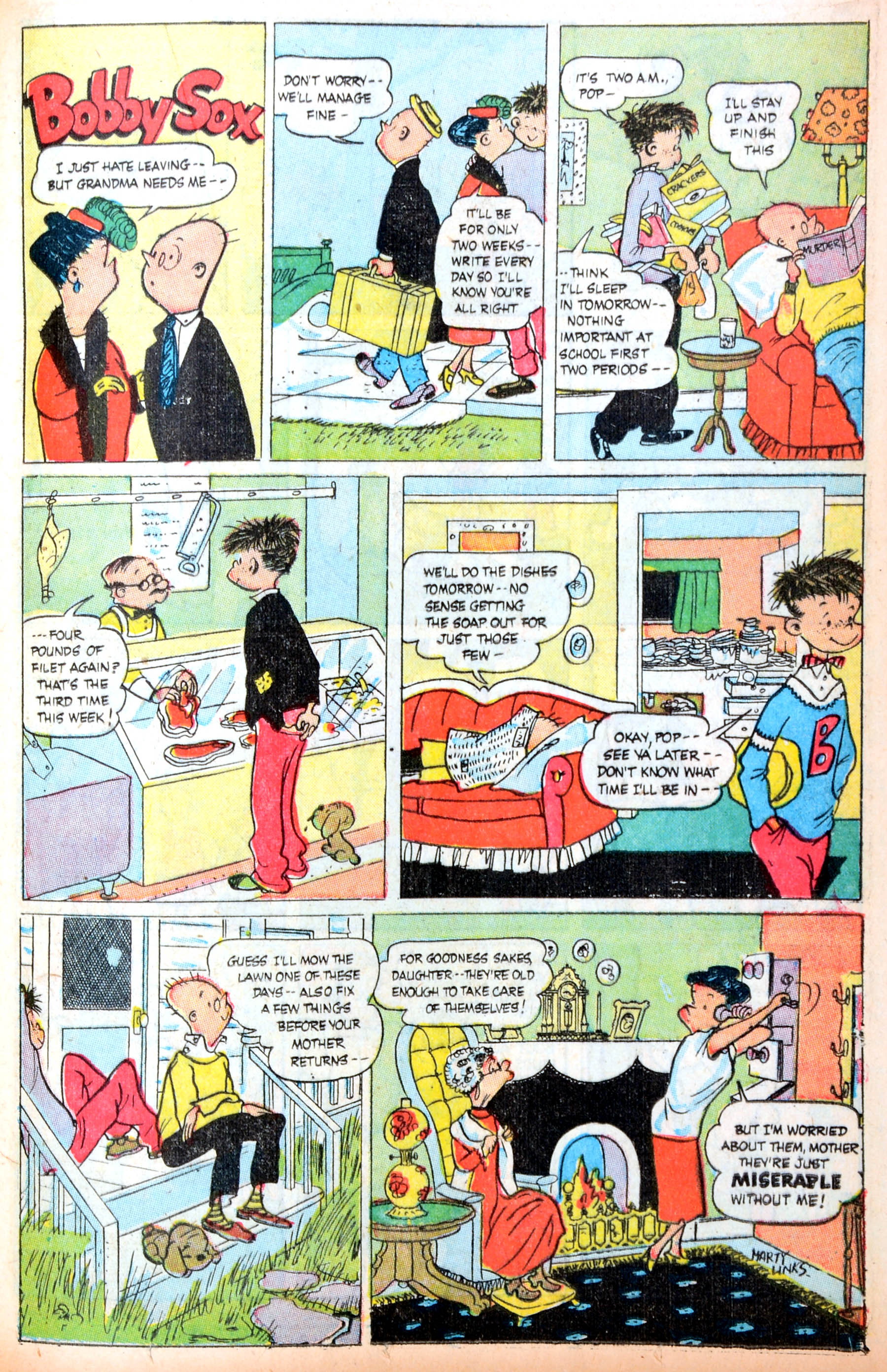 Read online Famous Funnies comic -  Issue #195 - 25