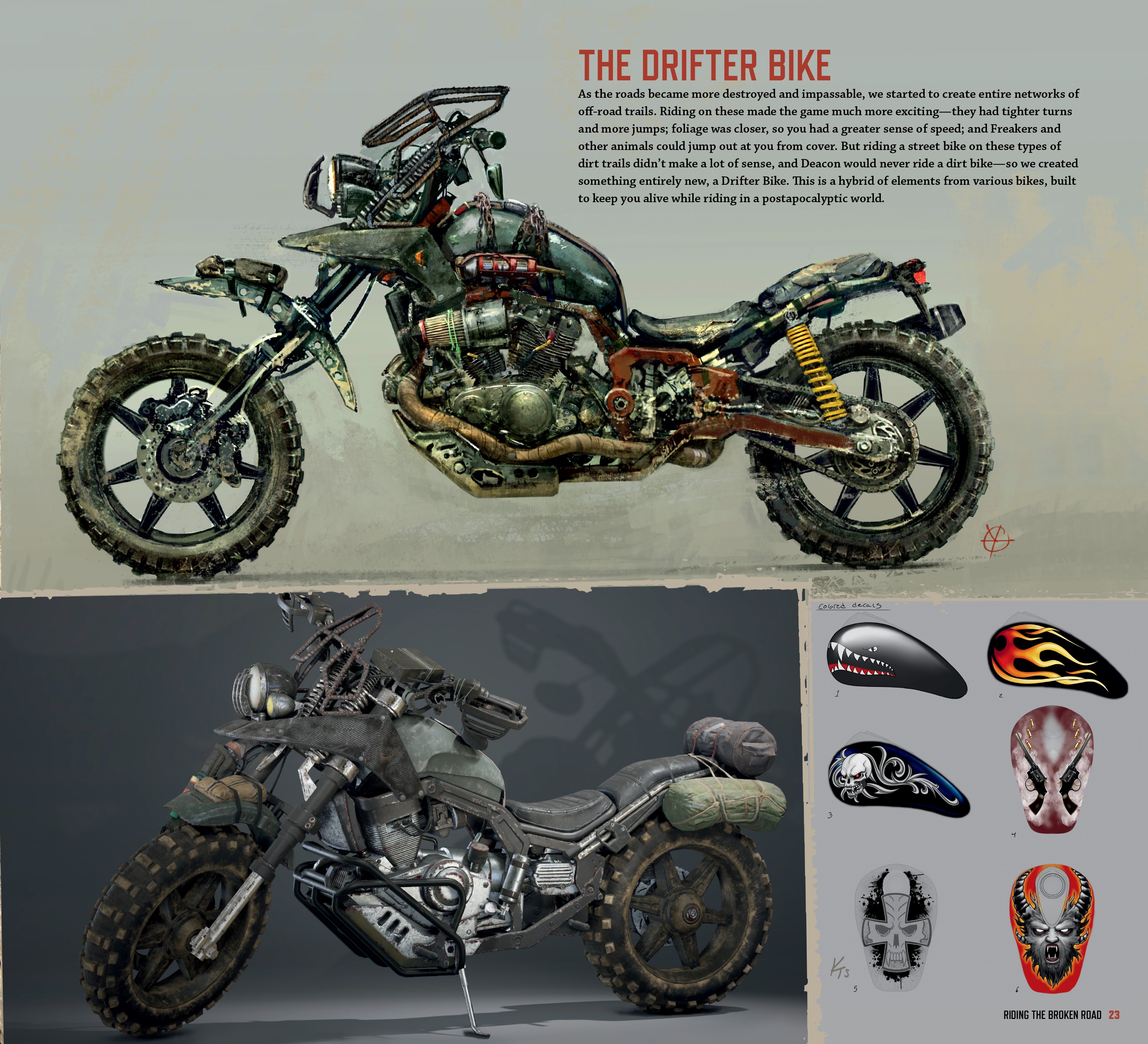 Read online The Art of Days Gone comic -  Issue # TPB (Part 1) - 23