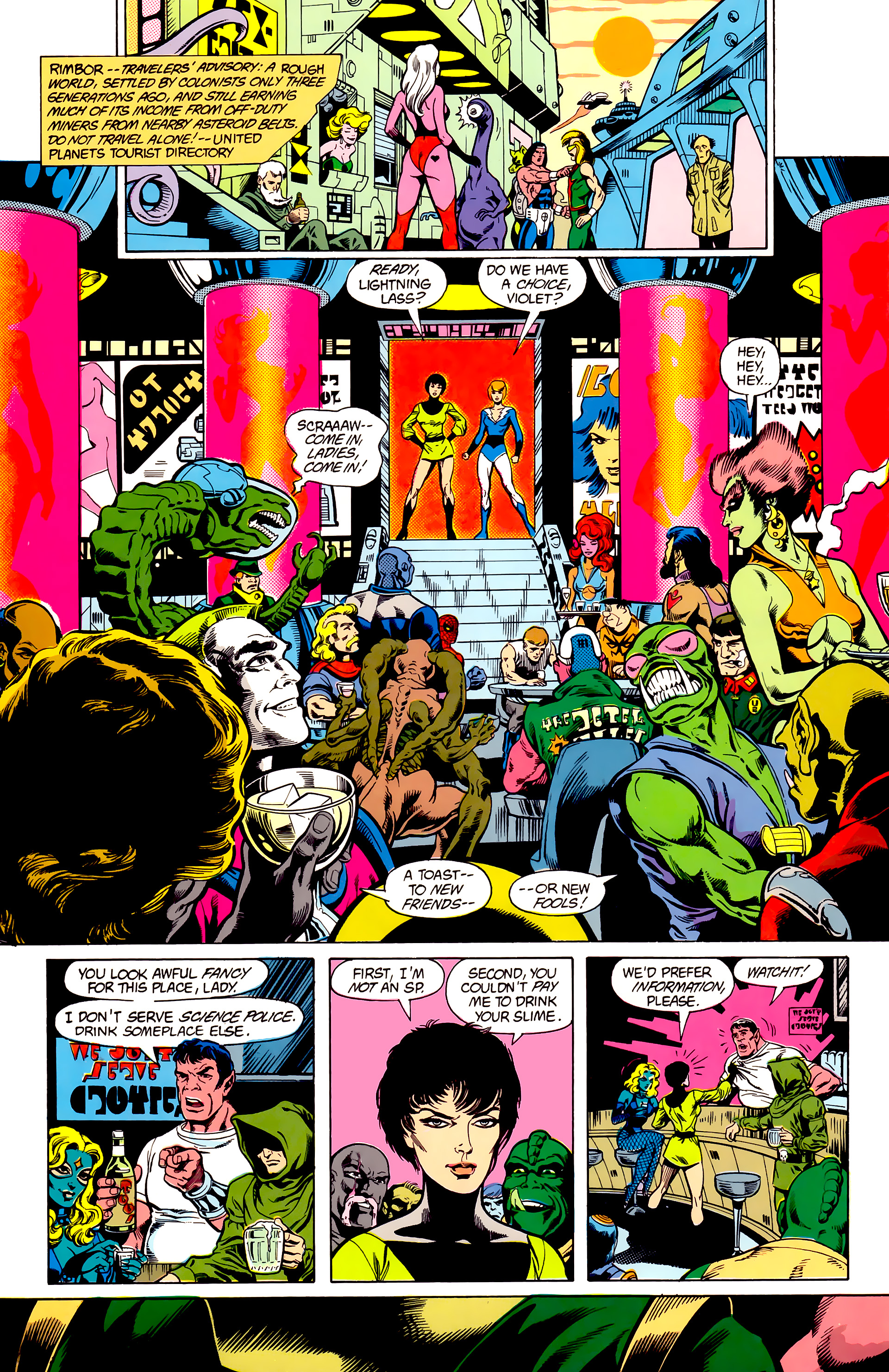 Read online Legion of Super-Heroes (1984) comic -  Issue #23 - 8