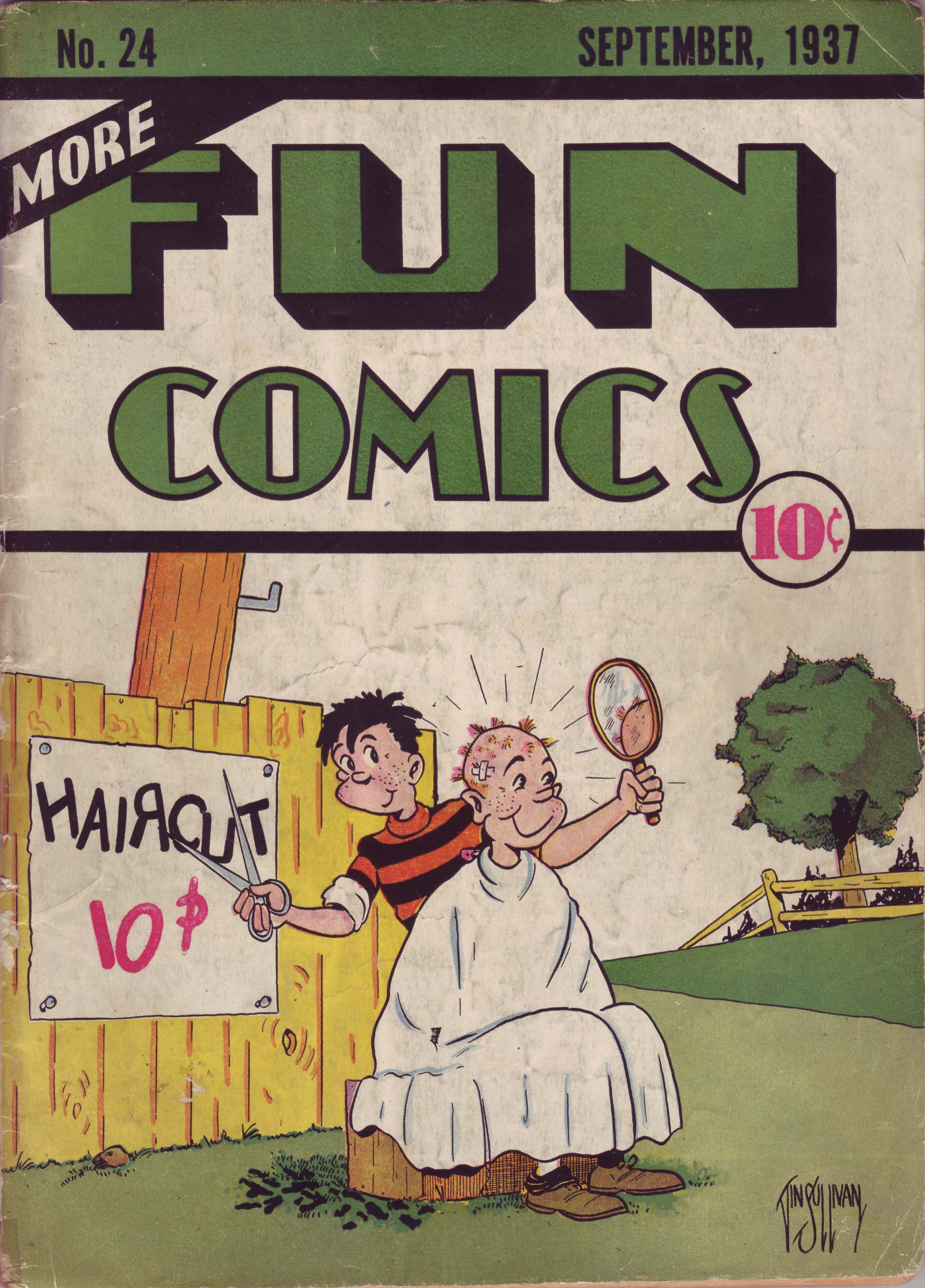 Read online More Fun Comics comic -  Issue #24 - 1