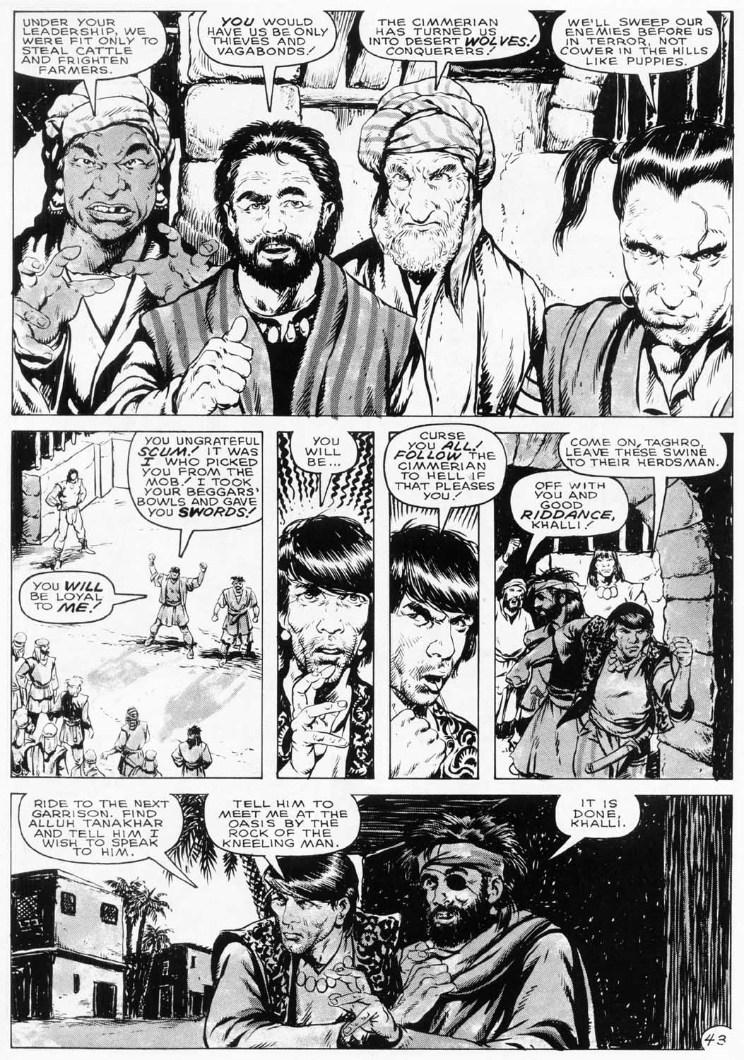 The Savage Sword Of Conan issue 153 - Page 45