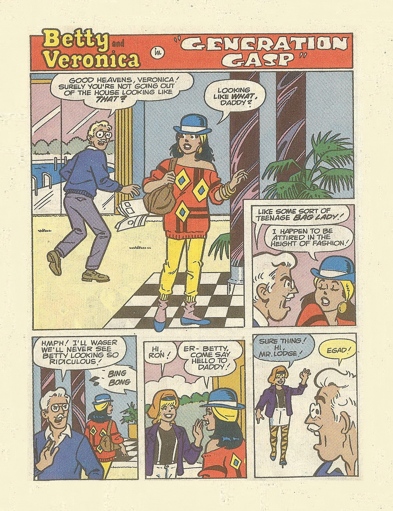 Read online Betty and Veronica Digest Magazine comic -  Issue #55 - 77