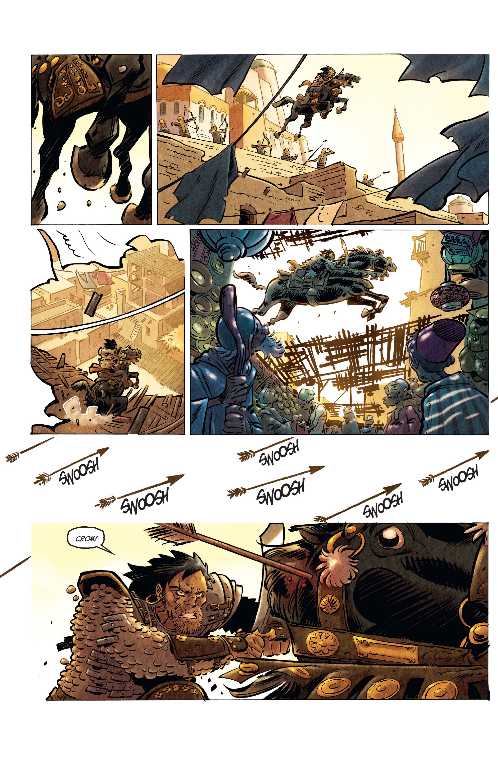 Read online The Cimmerian comic -  Issue # TPB 1 - 8