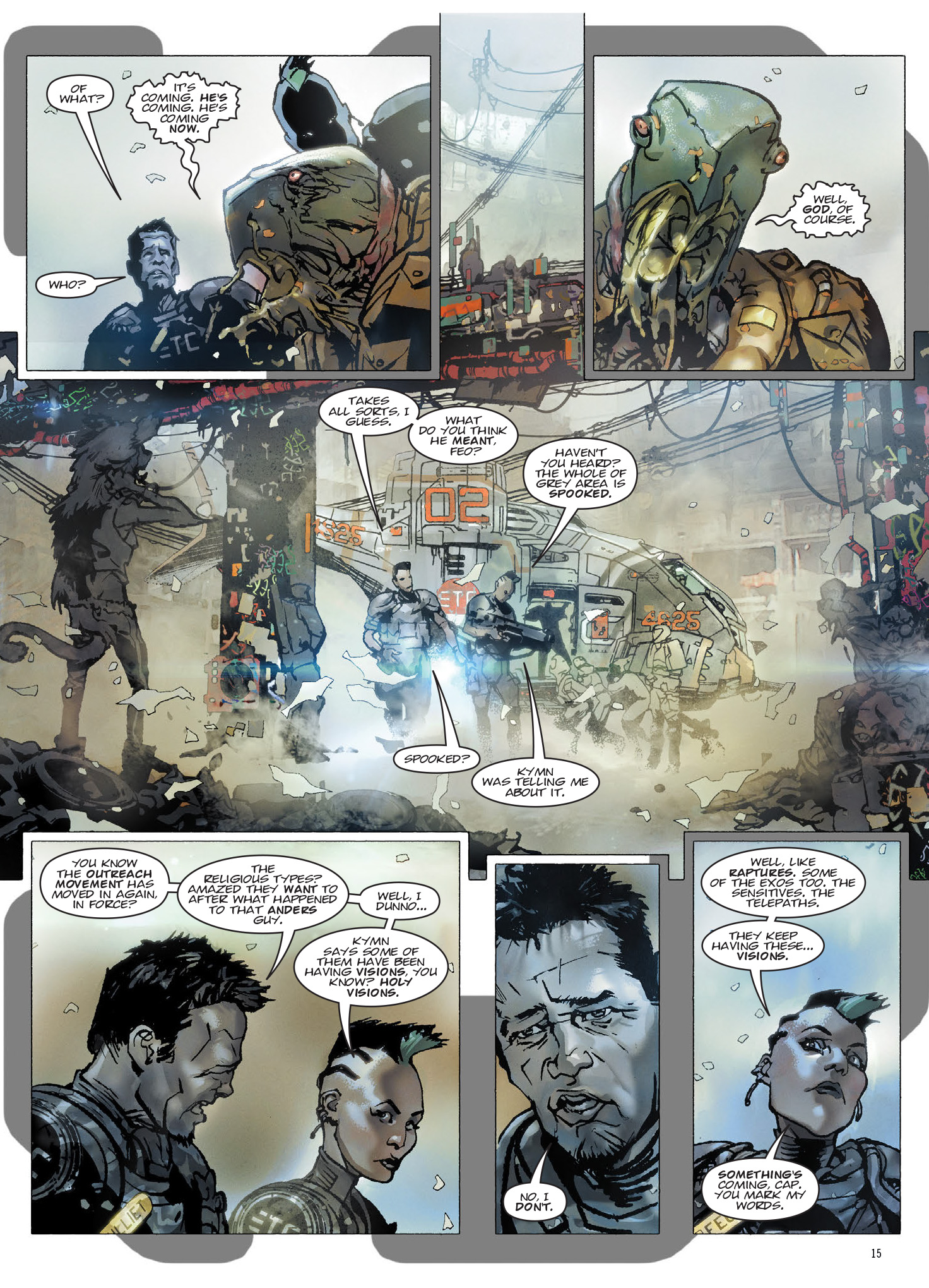 Read online Grey Area: A Long Way Home comic -  Issue # TPB (Part 1) - 17
