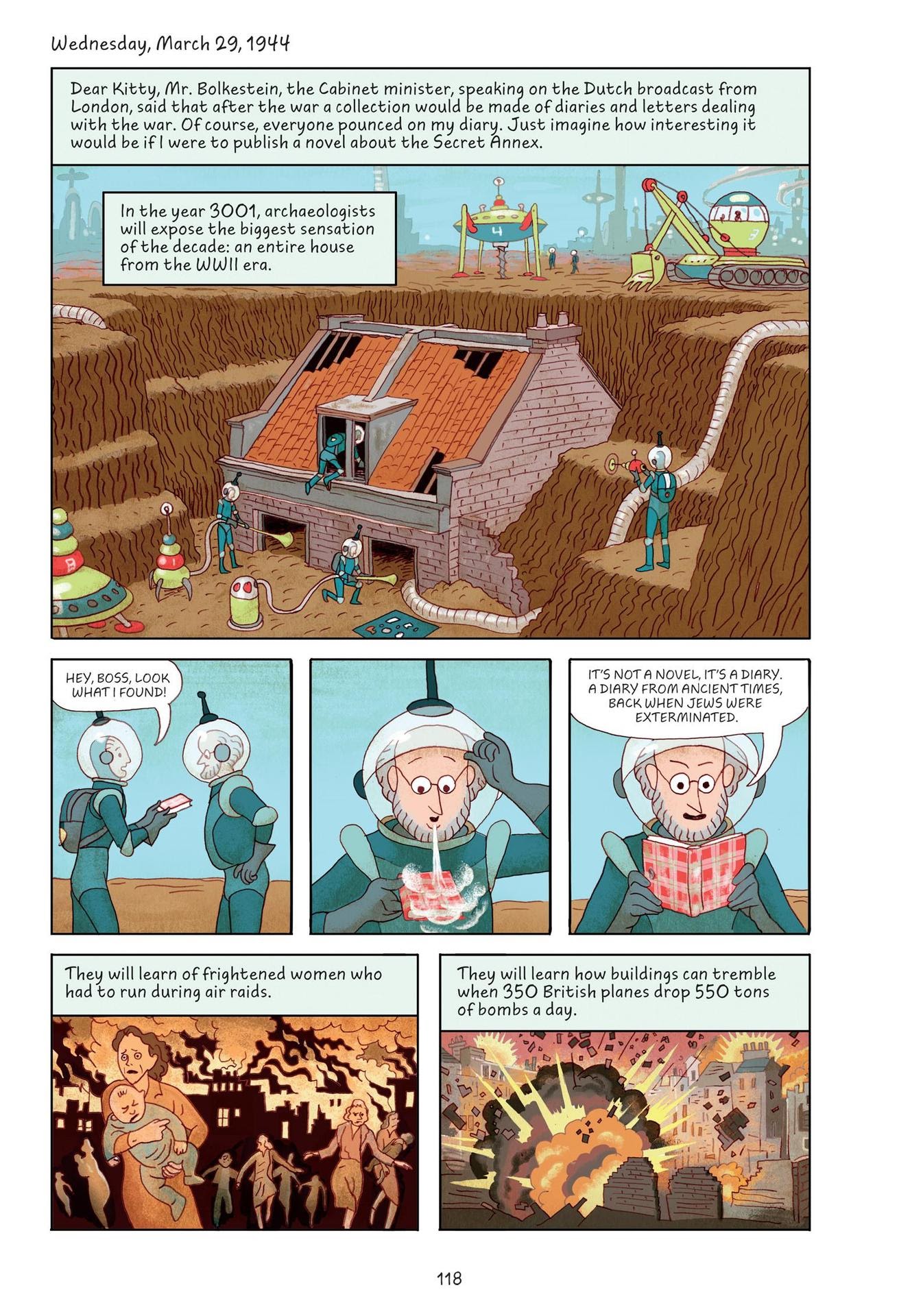 Read online Anne Frank’s Diary: The Graphic Adaptation comic -  Issue # TPB - 116