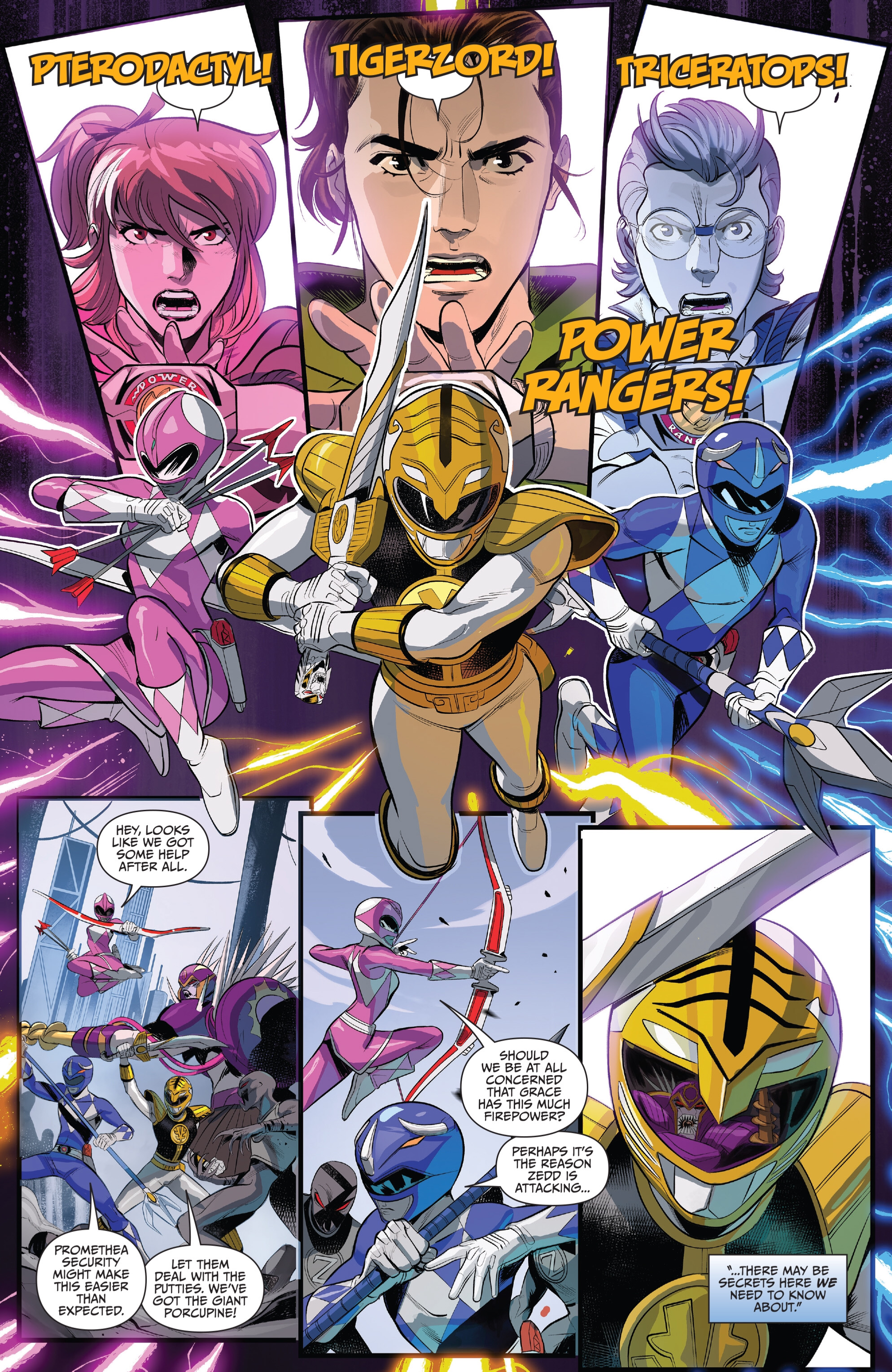 Read online Saban's Go Go Power Rangers comic -  Issue #30 - 12
