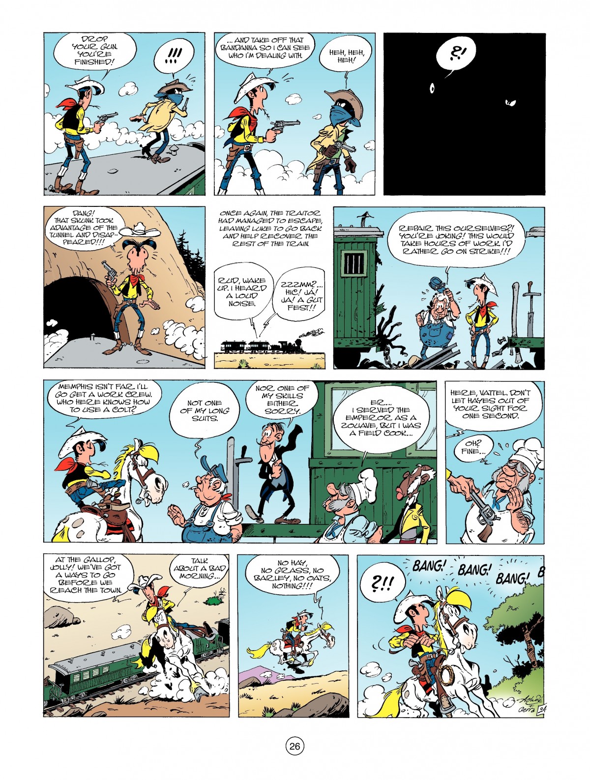 Read online A Lucky Luke Adventure comic -  Issue #39 - 26