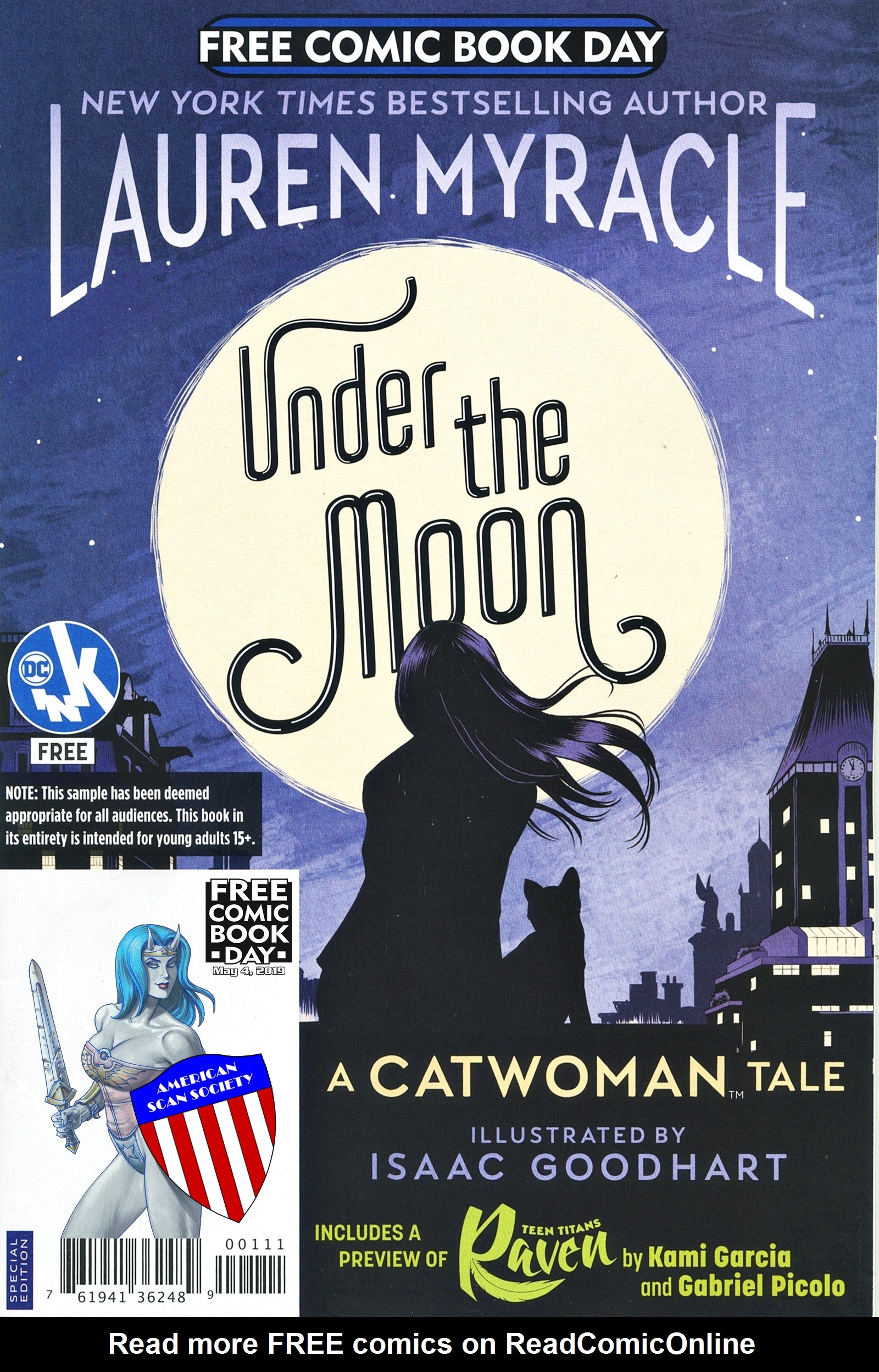 Read online Free Comic Book Day 2019 comic -  Issue # Under The Moon  A Catwoman Tale - 36
