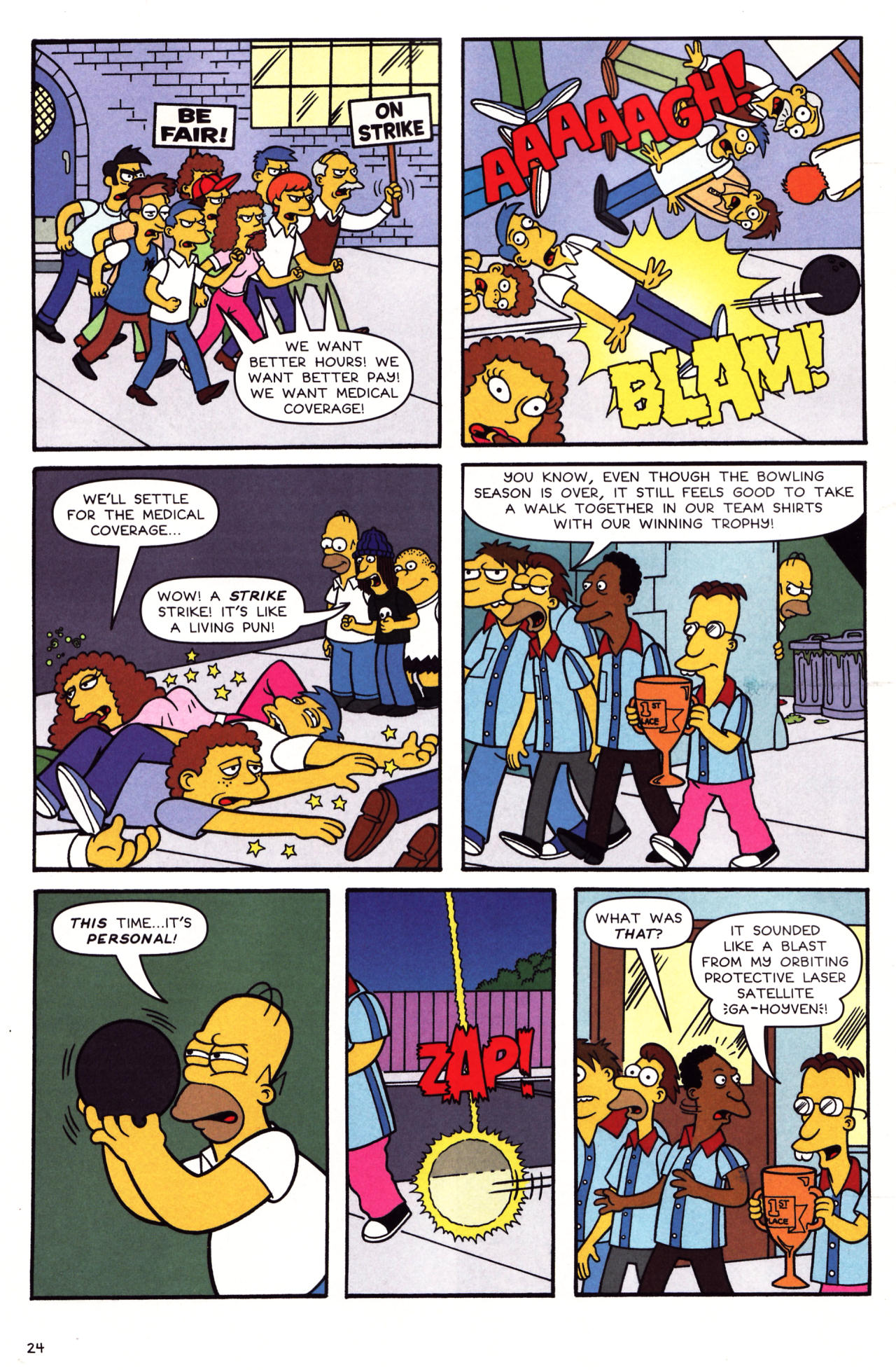 Read online Simpsons Comics comic -  Issue #136 - 19