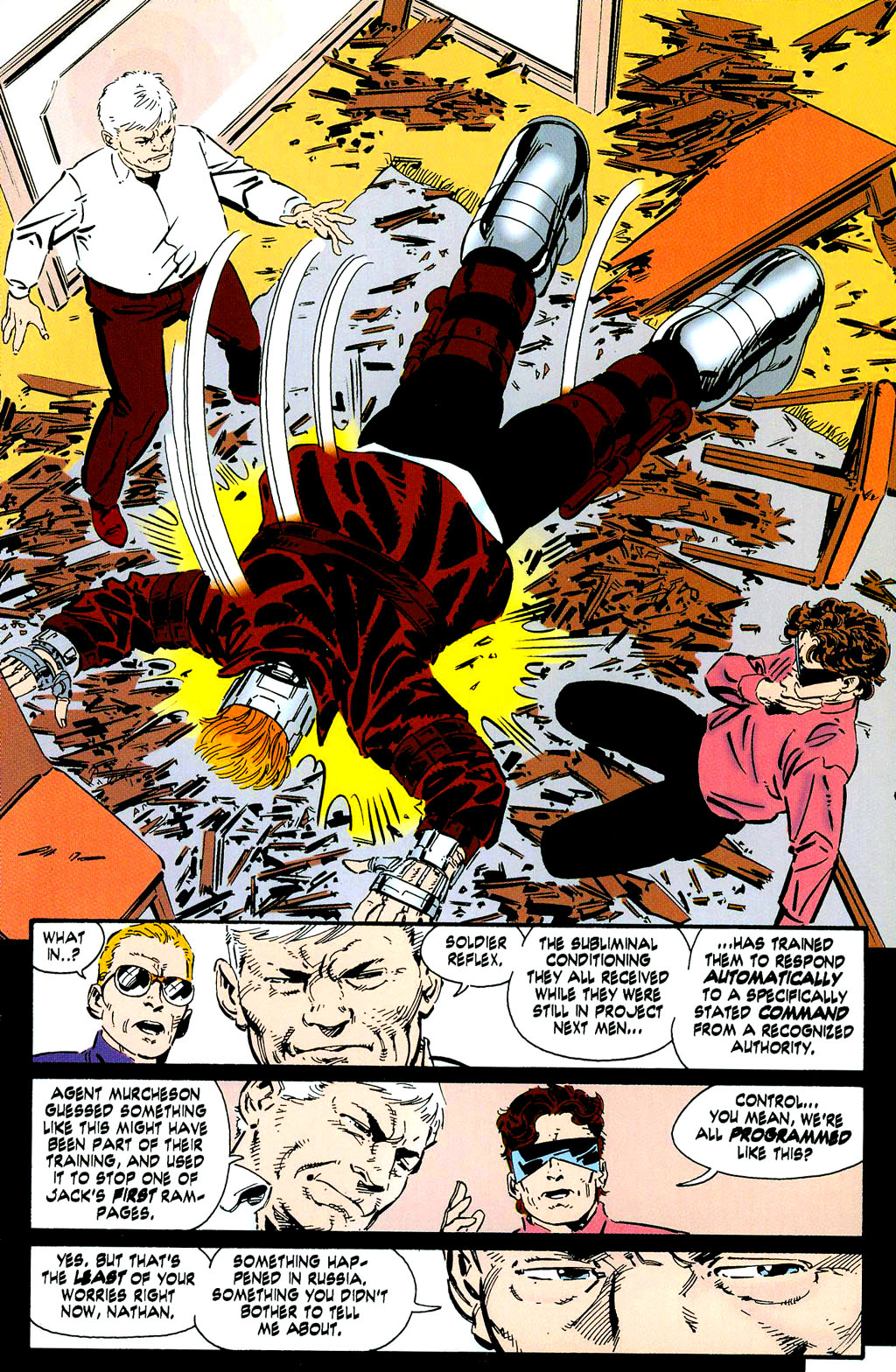 Read online John Byrne's Next Men (1992) comic -  Issue # TPB 3 - 27
