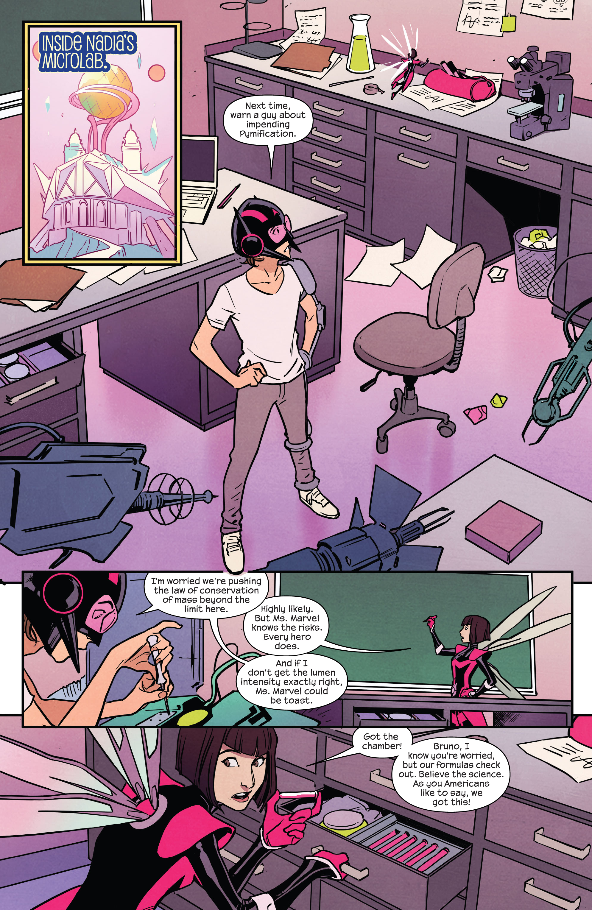 Read online Ms. Marvel: Beyond the Limit comic -  Issue #5 - 10