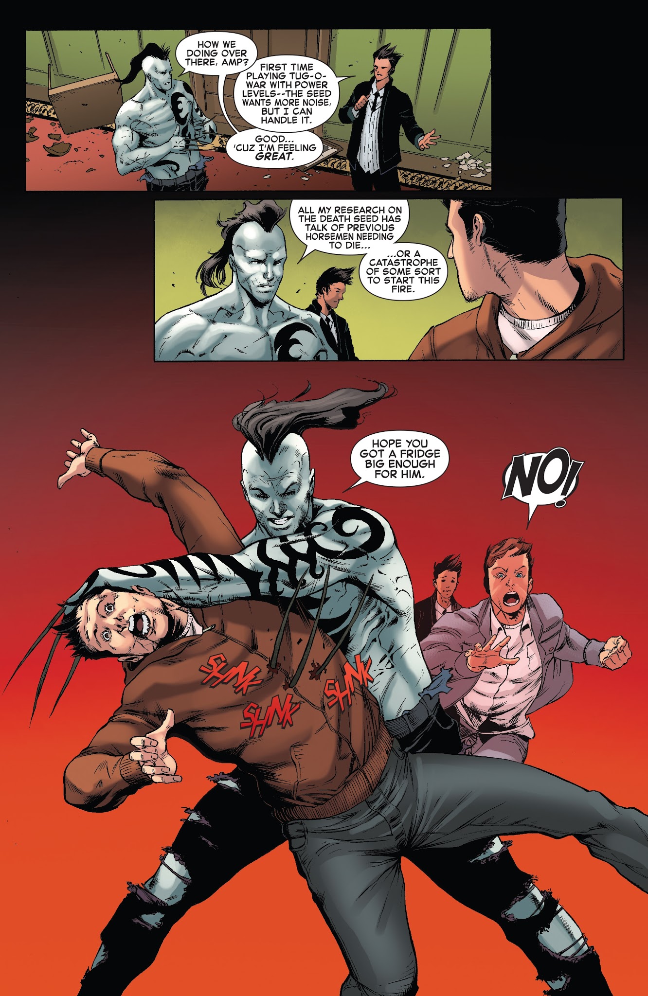 Read online Iceman (2017) comic -  Issue #9 - 17