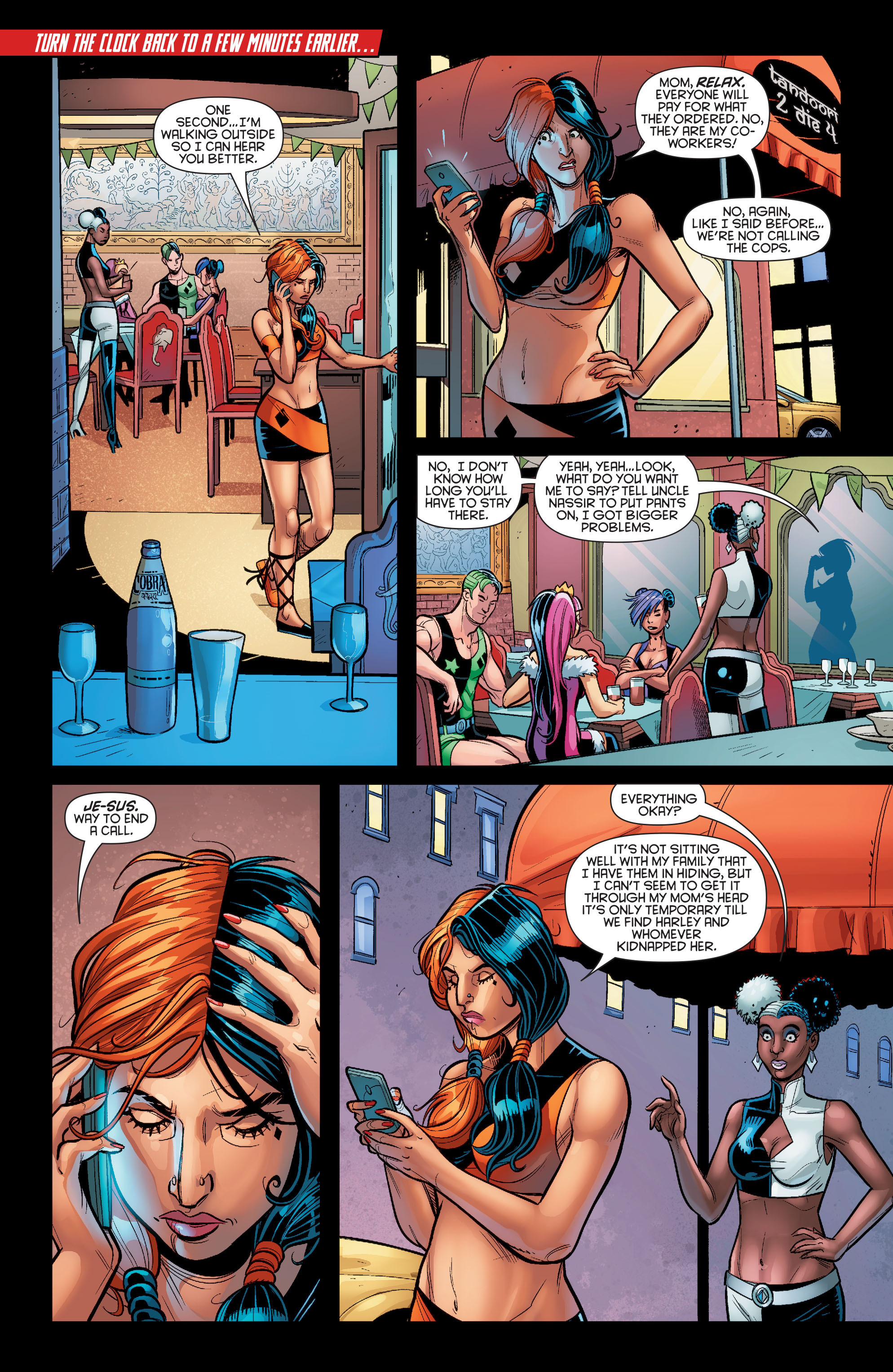 Read online Harley Quinn And Her Gang Of Harleys comic -  Issue #3 - 6