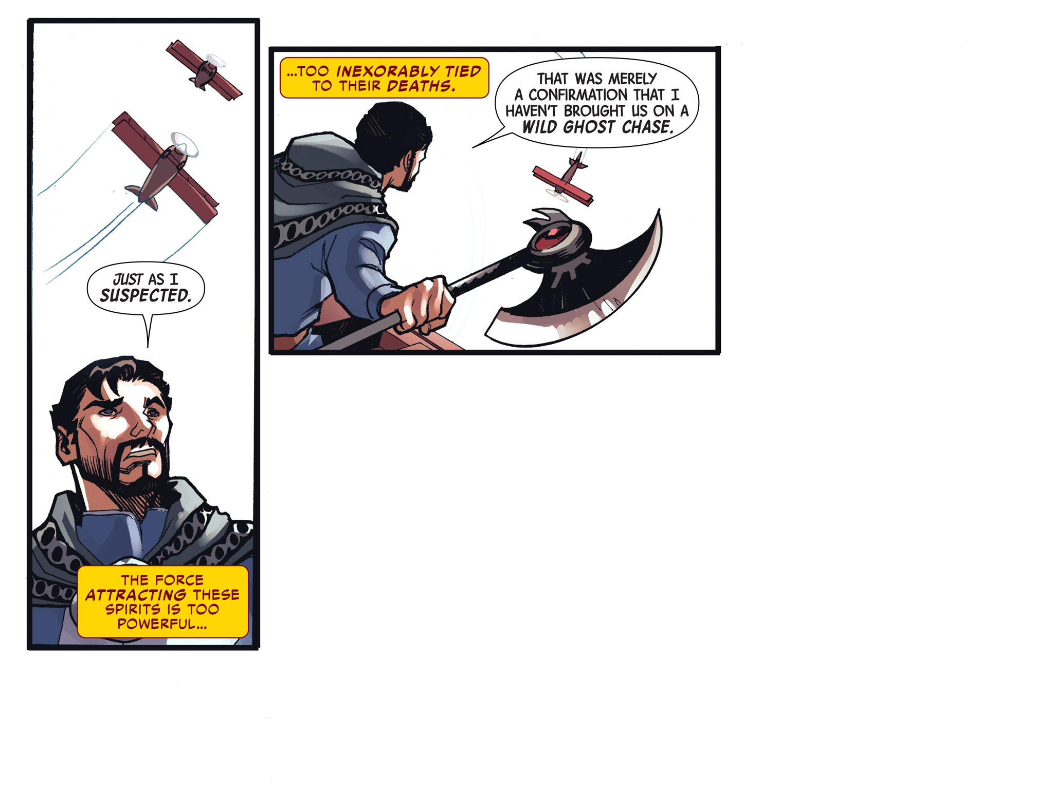Read online Doctor Strange/Punisher: Magic Bullets Infinite Comic comic -  Issue #4 - 63