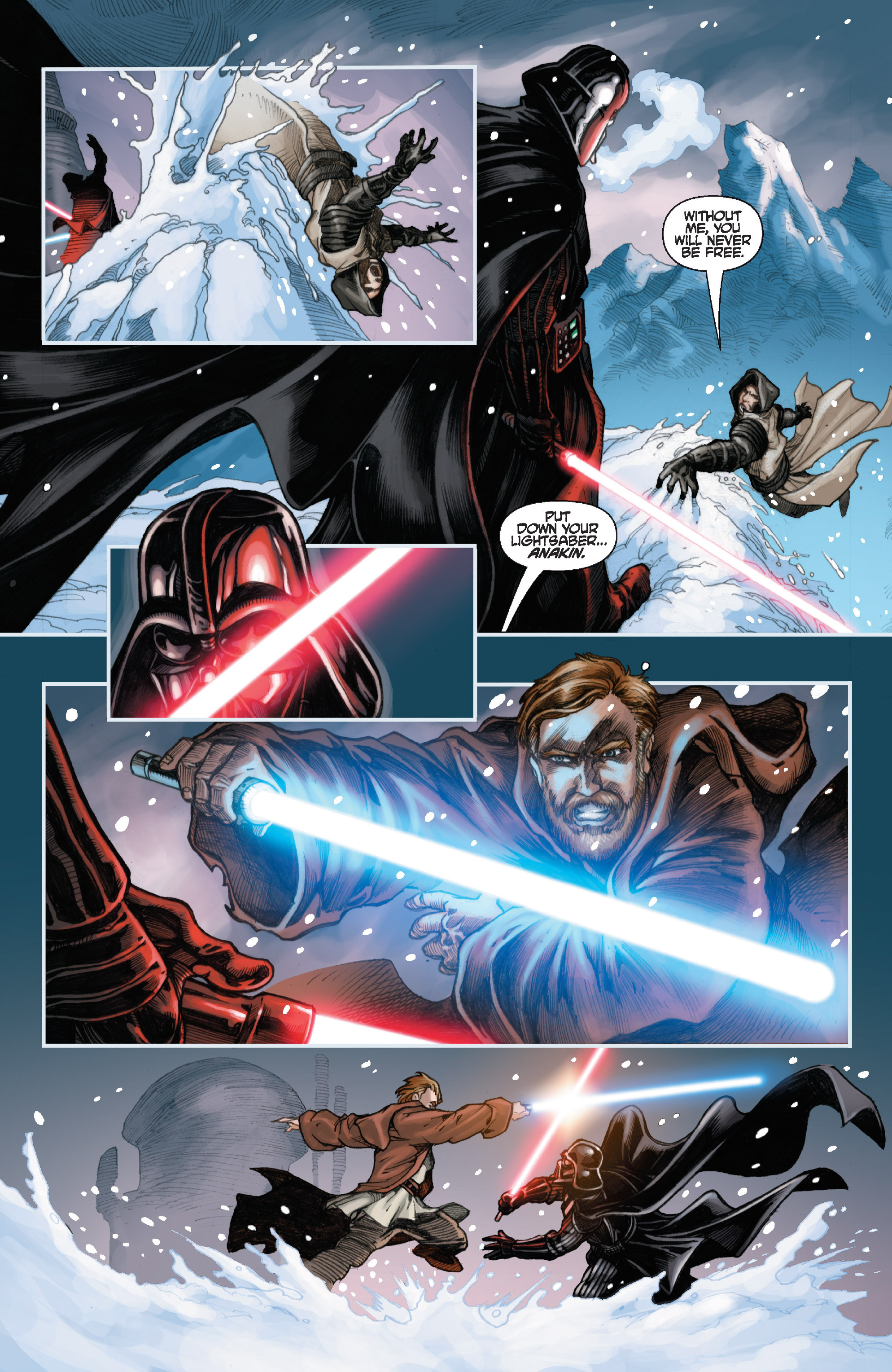 Read online Star Wars: The Force Unleashed comic -  Issue # Full - 97