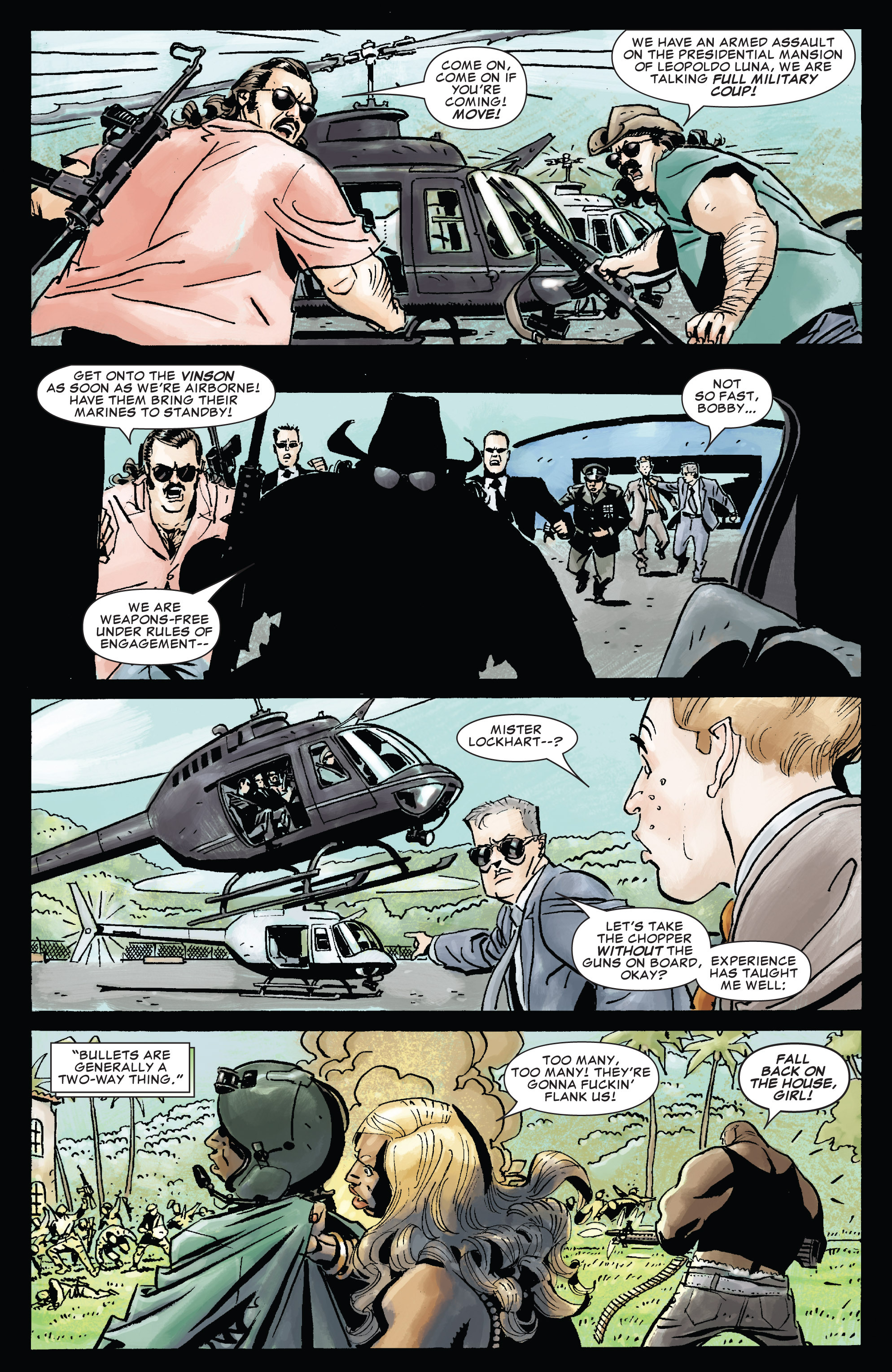 Read online Punisher MAX Presents: Barracuda comic -  Issue #5 - 5