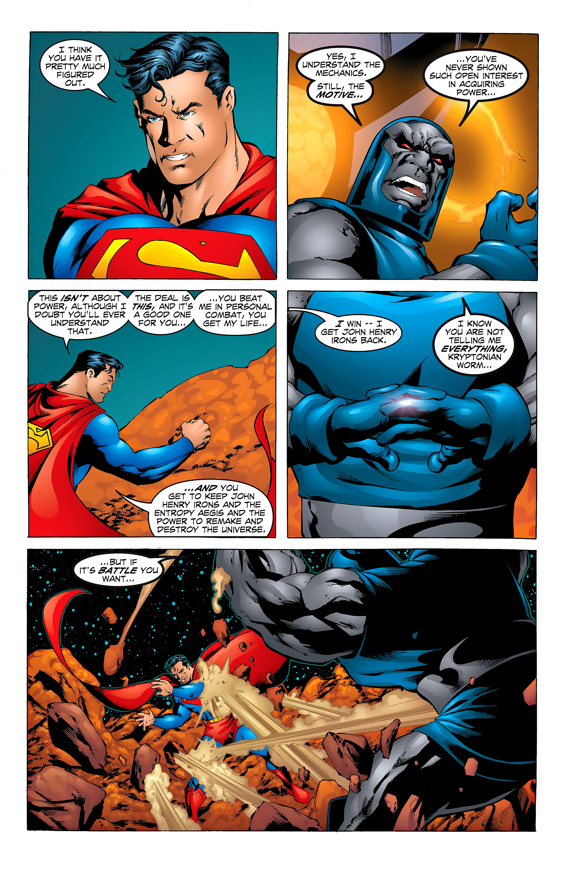 Read online Superman vs. Darkseid: Apokolips Now! comic -  Issue # Full - 13