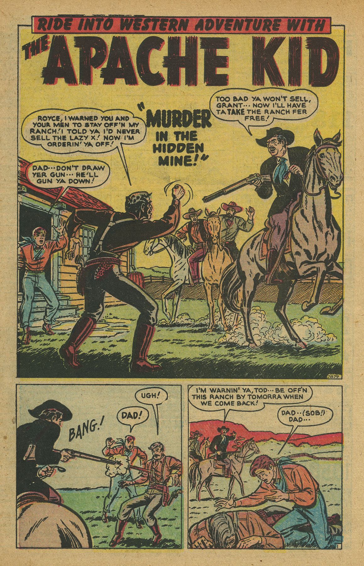Read online Apache Kid comic -  Issue #3 - 26