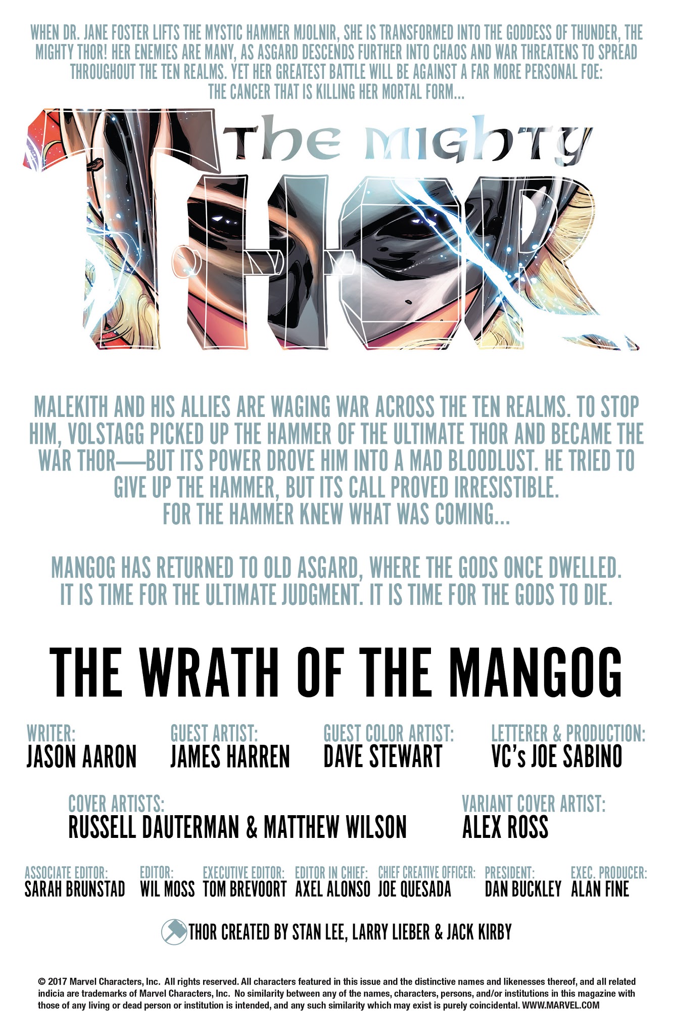 Read online Mighty Thor (2016) comic -  Issue #701 - 2