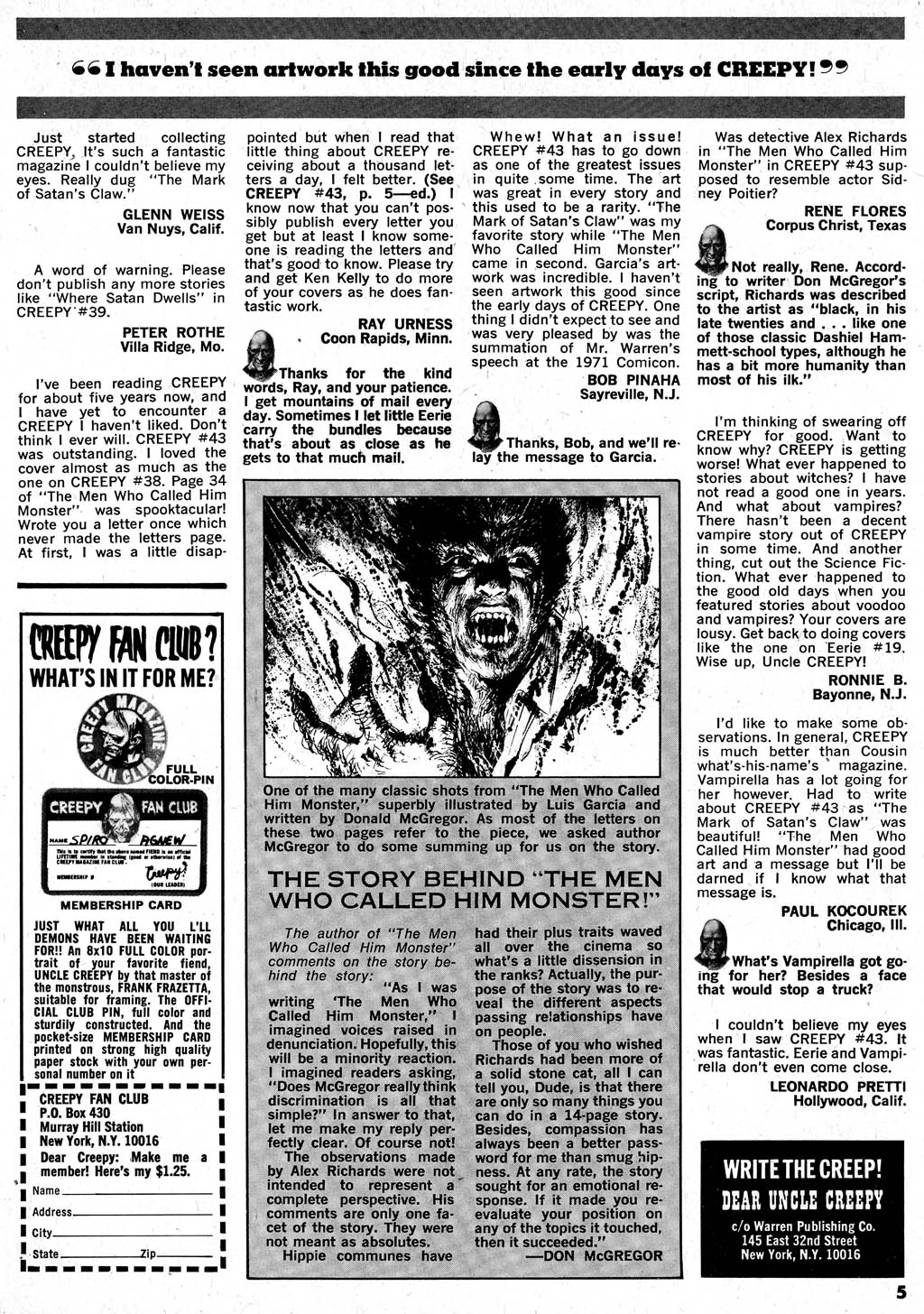 Read online Creepy (1964) comic -  Issue #45 - 5