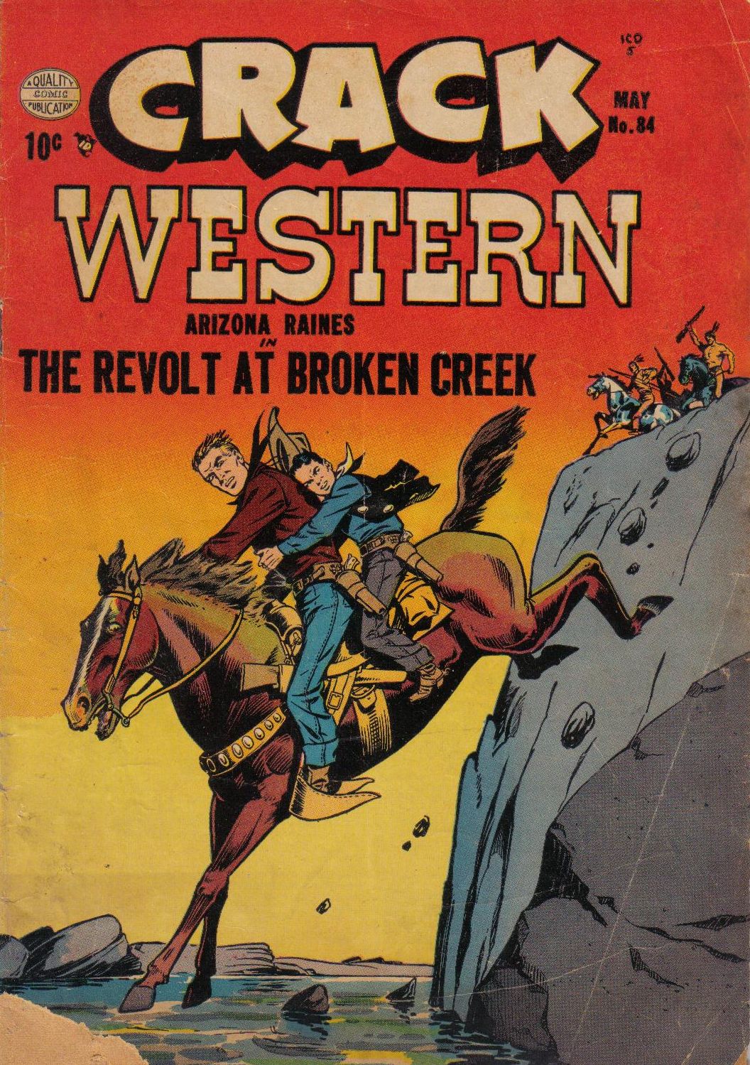 Read online Crack Western comic -  Issue #84 - 1