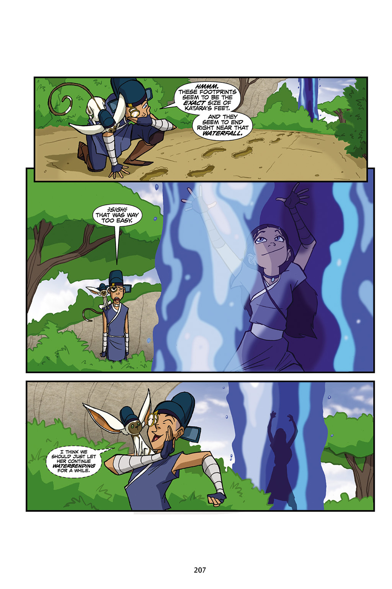 Read online Nickelodeon Avatar: The Last Airbender - The Lost Adventures comic -  Issue # Full - 208