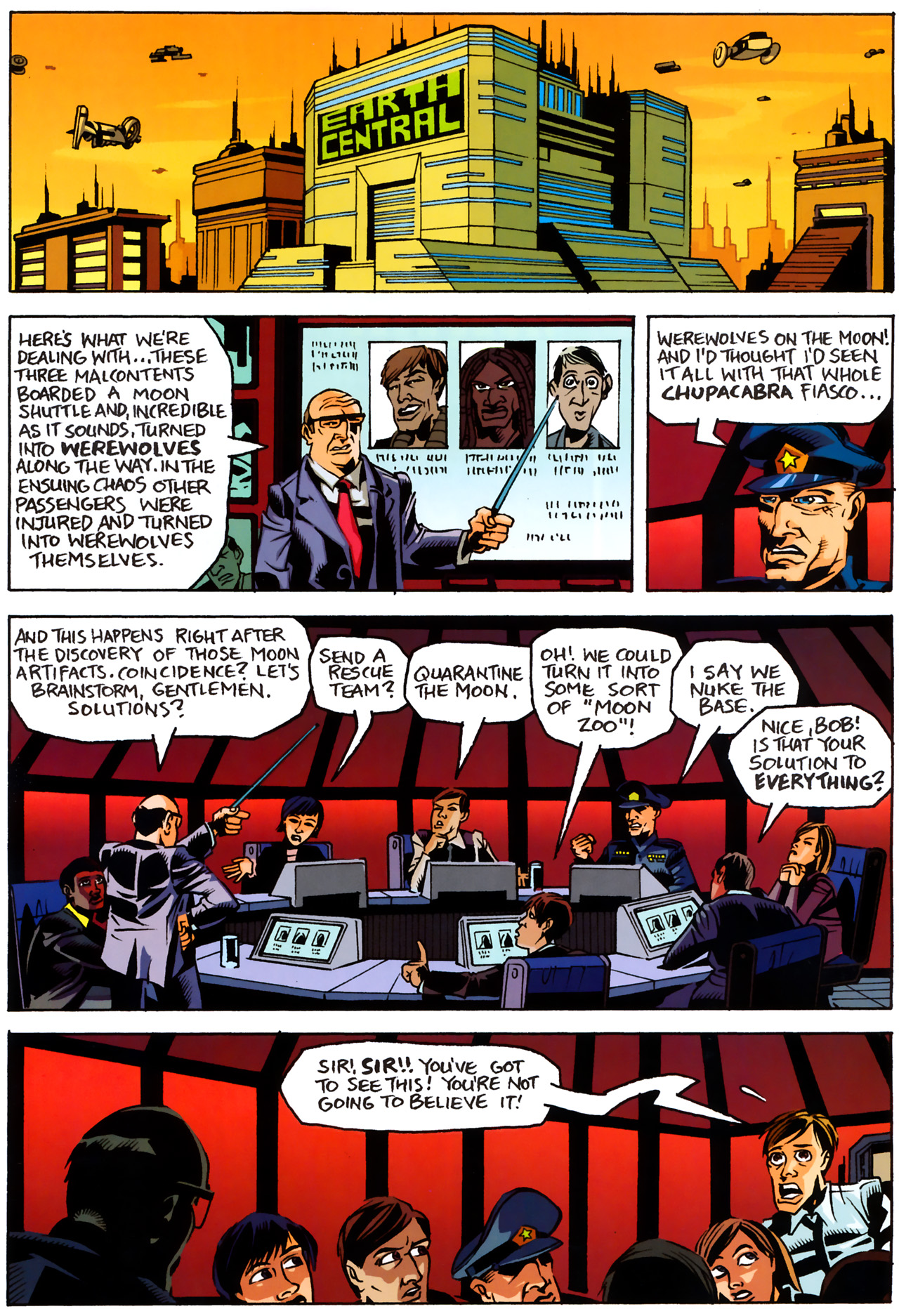 Read online Werewolves on the Moon: Versus Vampires comic -  Issue #2 - 3