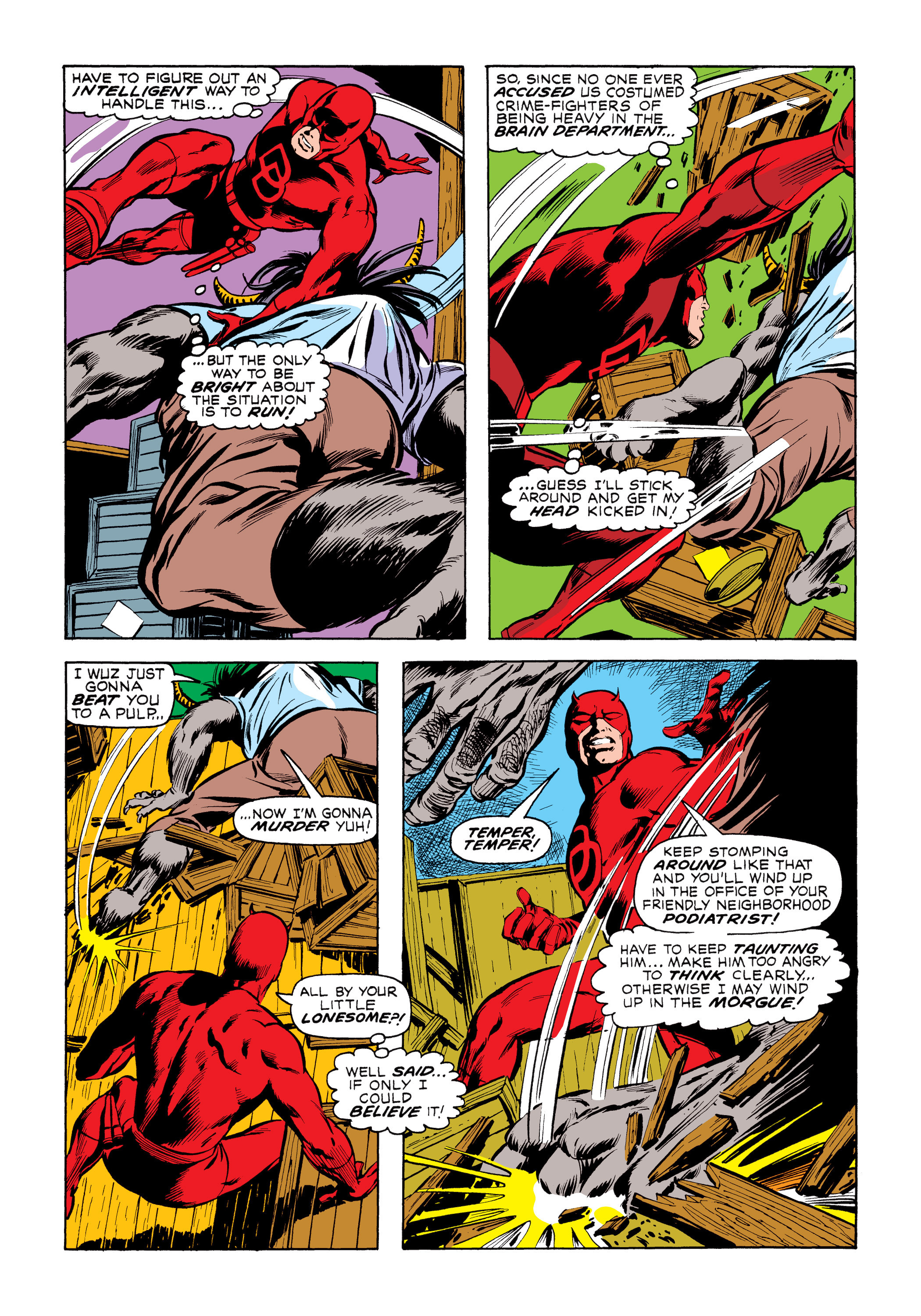 Read online Marvel Masterworks: Daredevil comic -  Issue # TPB 8 (Part 2) - 78