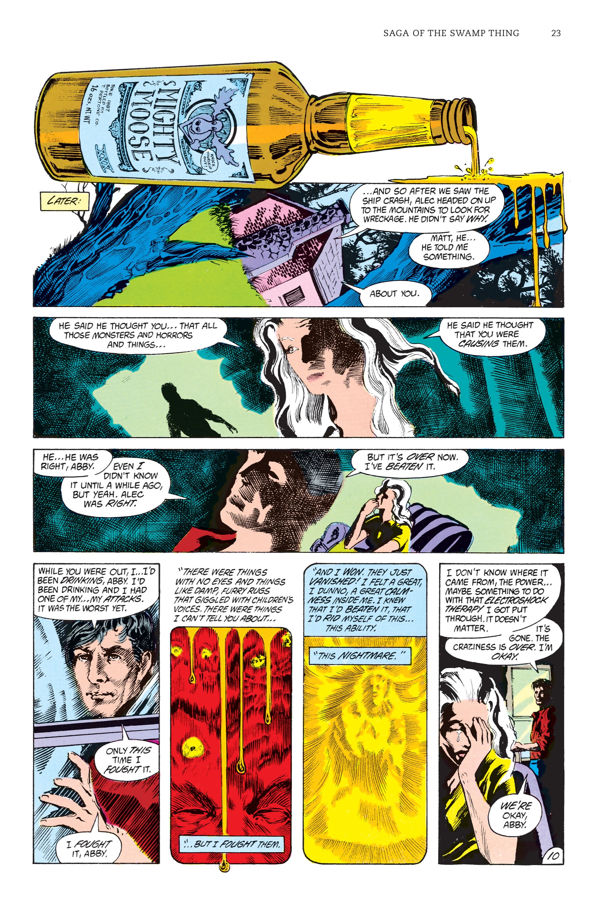 Read online Saga of the Swamp Thing comic -  Issue # TPB 1 (Part 1) - 23