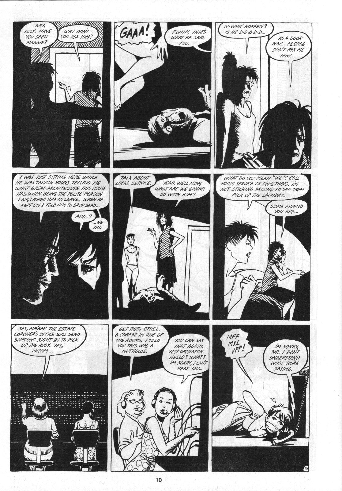 Read online Love and Rockets (1982) comic -  Issue #4 - 12