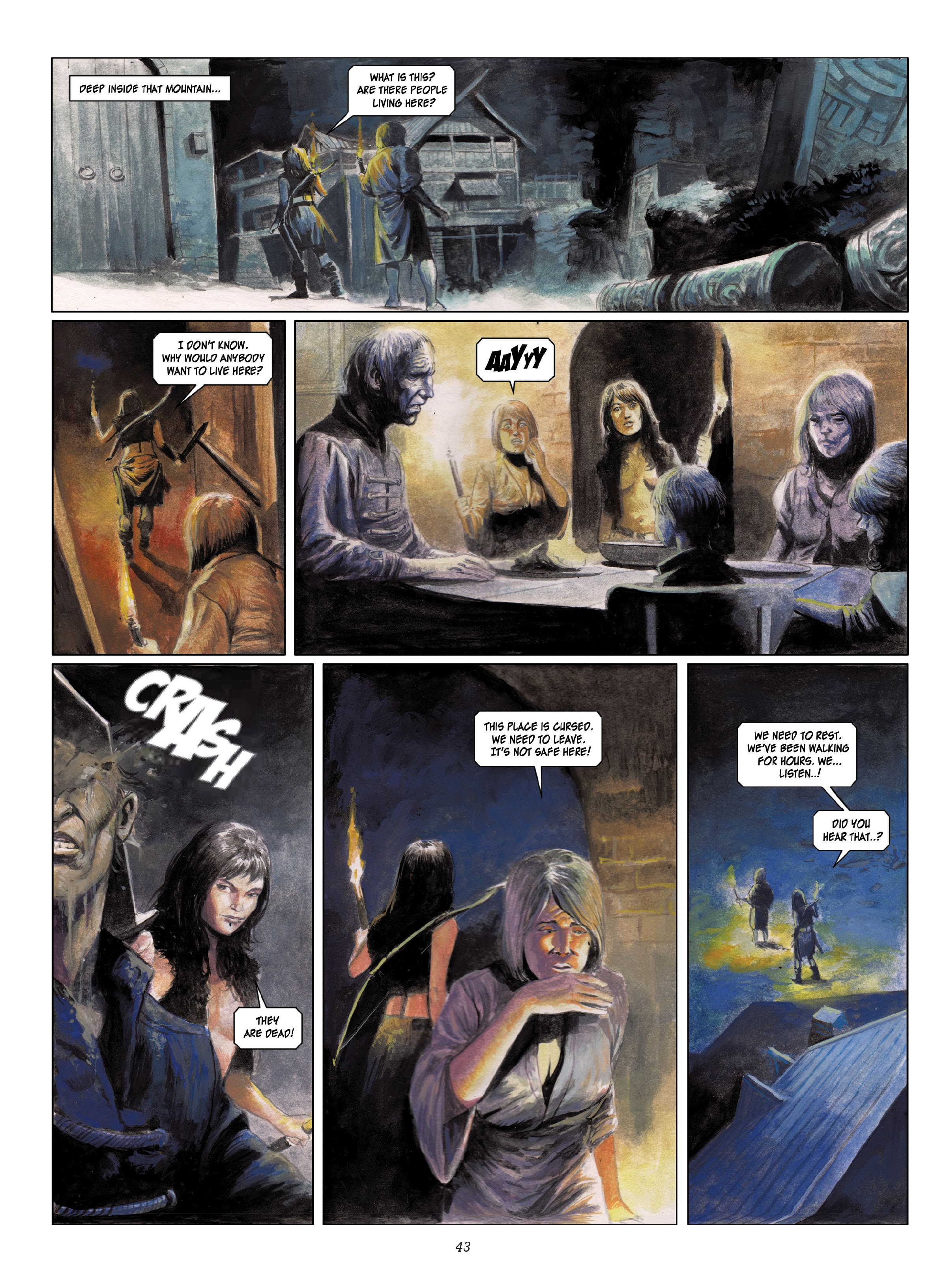 Read online The Lost Tales of Lemuria: The Mountains of Moran comic -  Issue # Full - 43