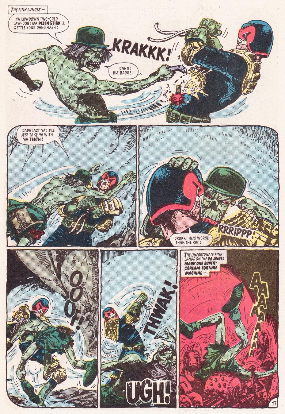 Read online Judge Dredd (1983) comic -  Issue #32 - 16