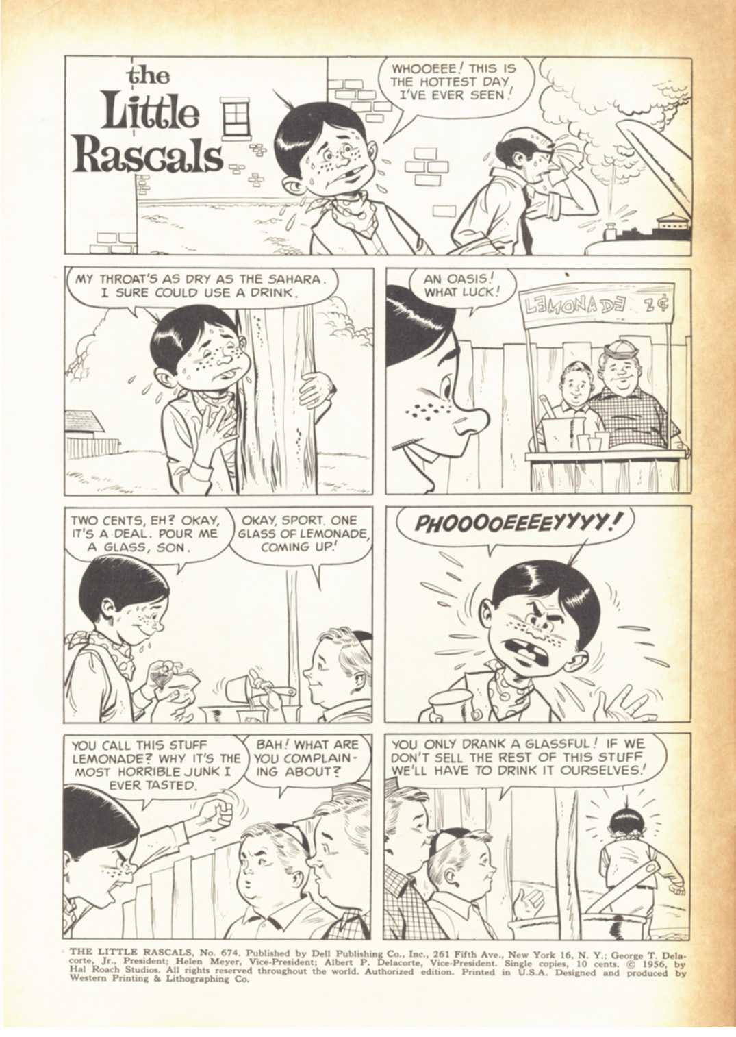 Read online Four Color Comics comic -  Issue #674 - 2