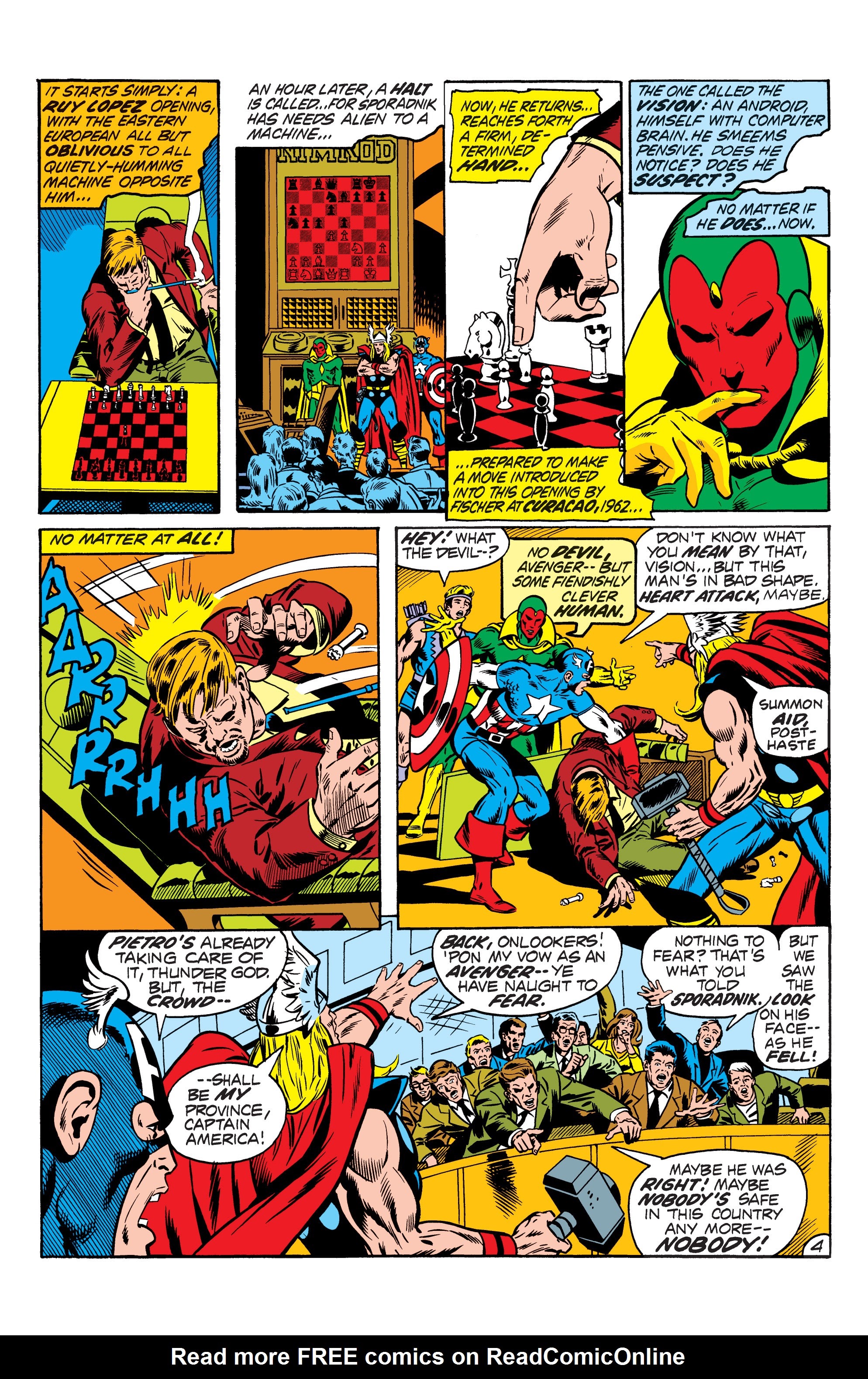 Read online The Avengers (1963) comic -  Issue #101 - 5