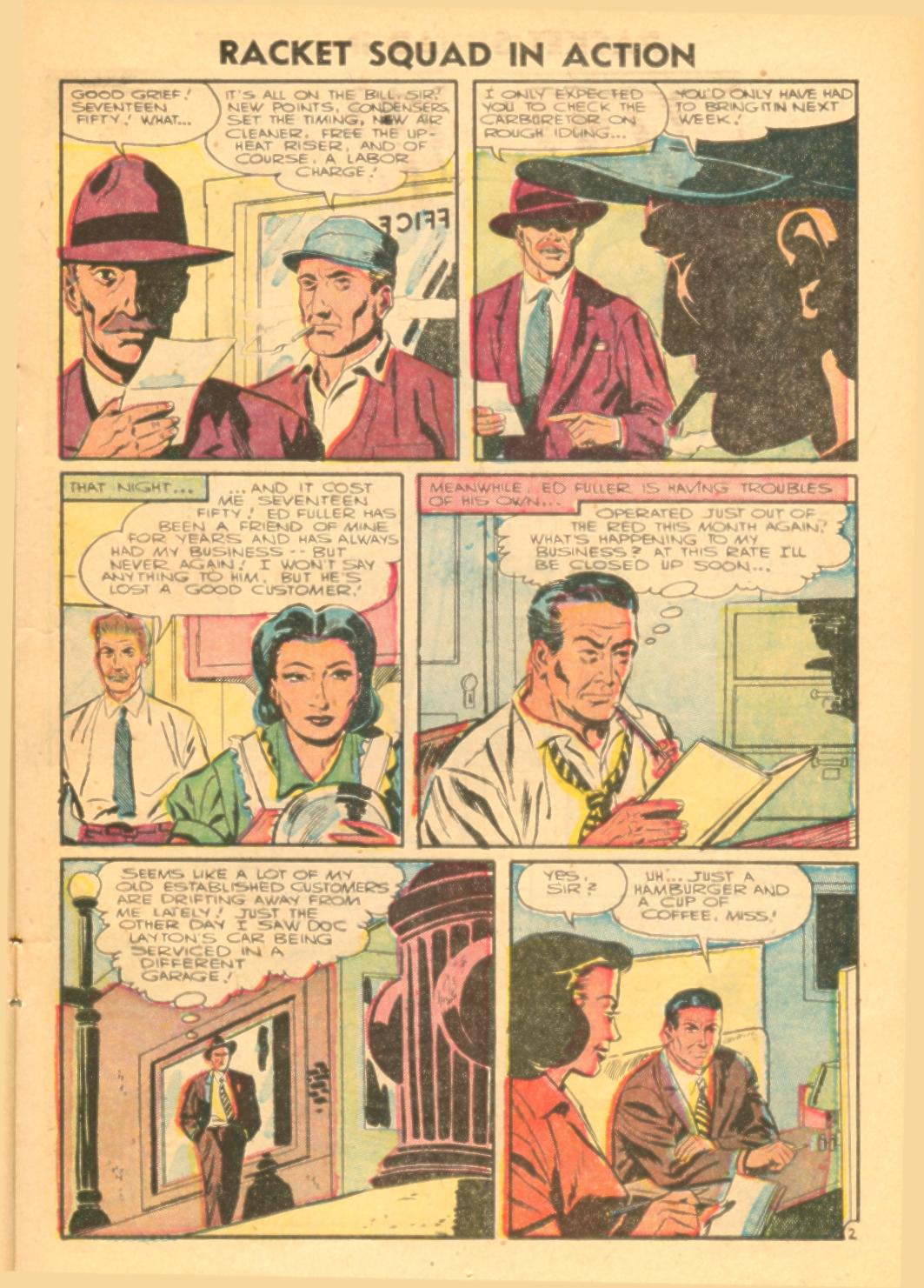 Read online Racket Squad in Action comic -  Issue #22 - 13