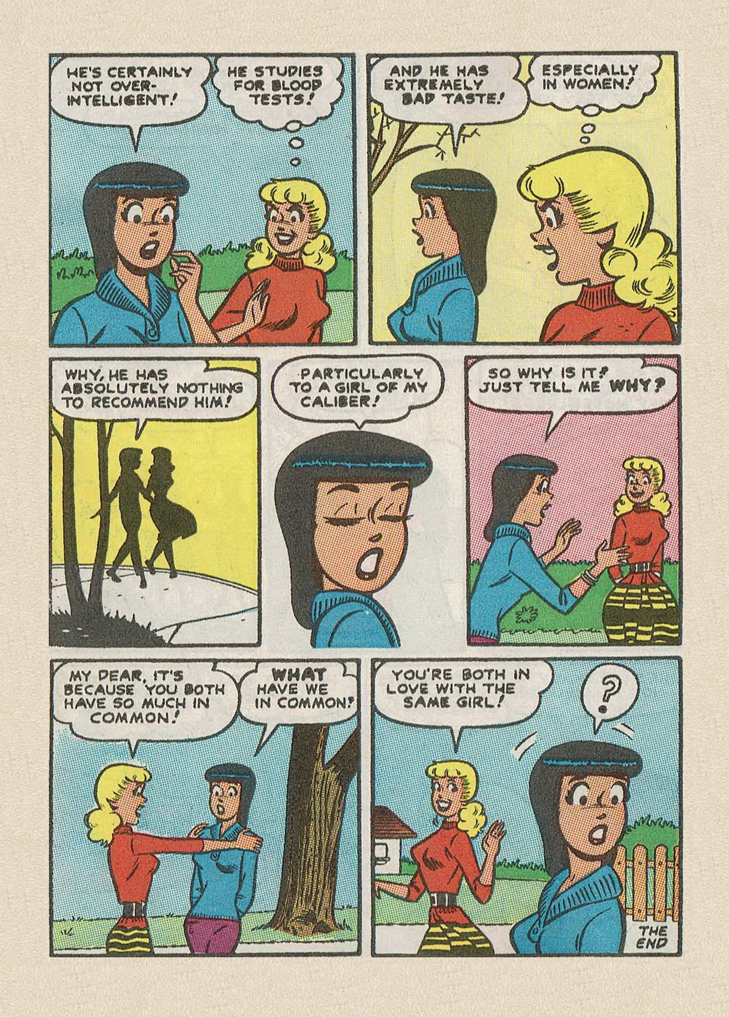 Read online Betty and Veronica Digest Magazine comic -  Issue #43 - 128
