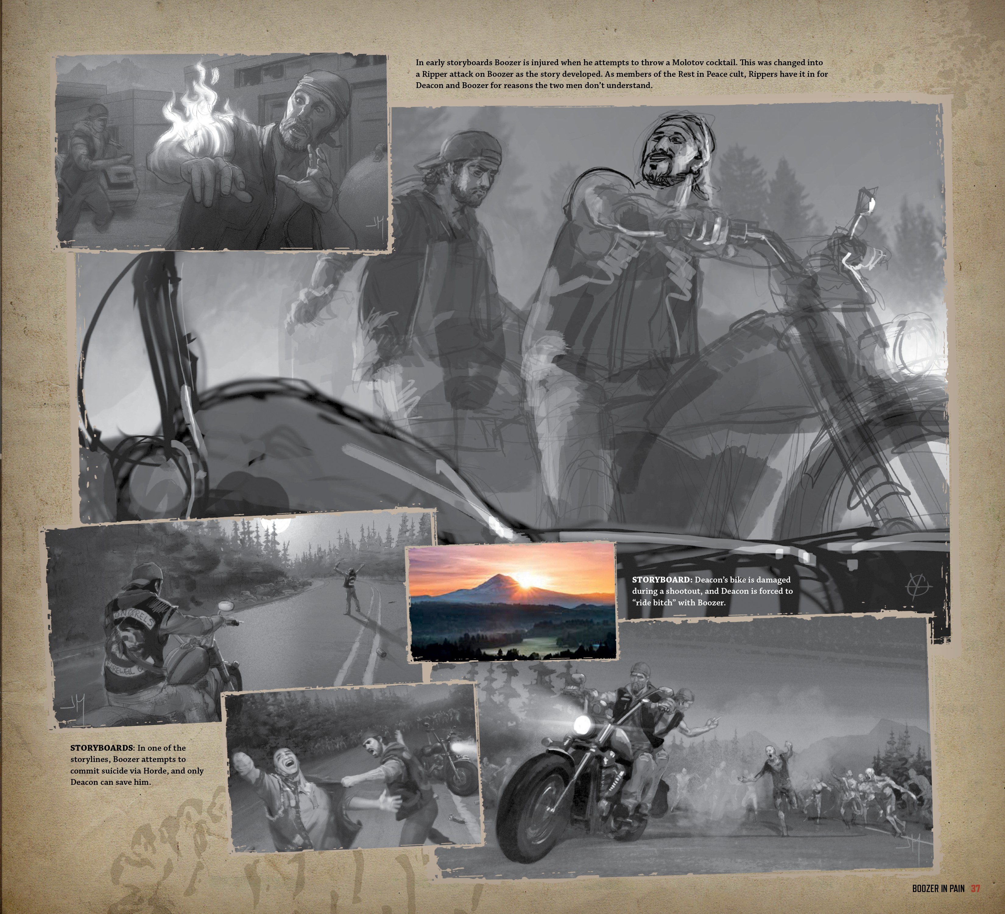 Read online The Art of Days Gone comic -  Issue # TPB (Part 1) - 36