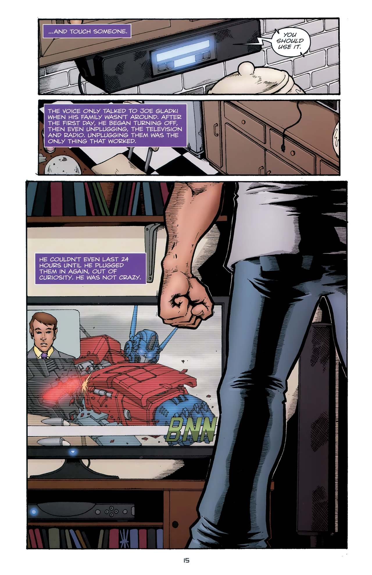 Read online The Transformers (2009) comic -  Issue #15 - 18