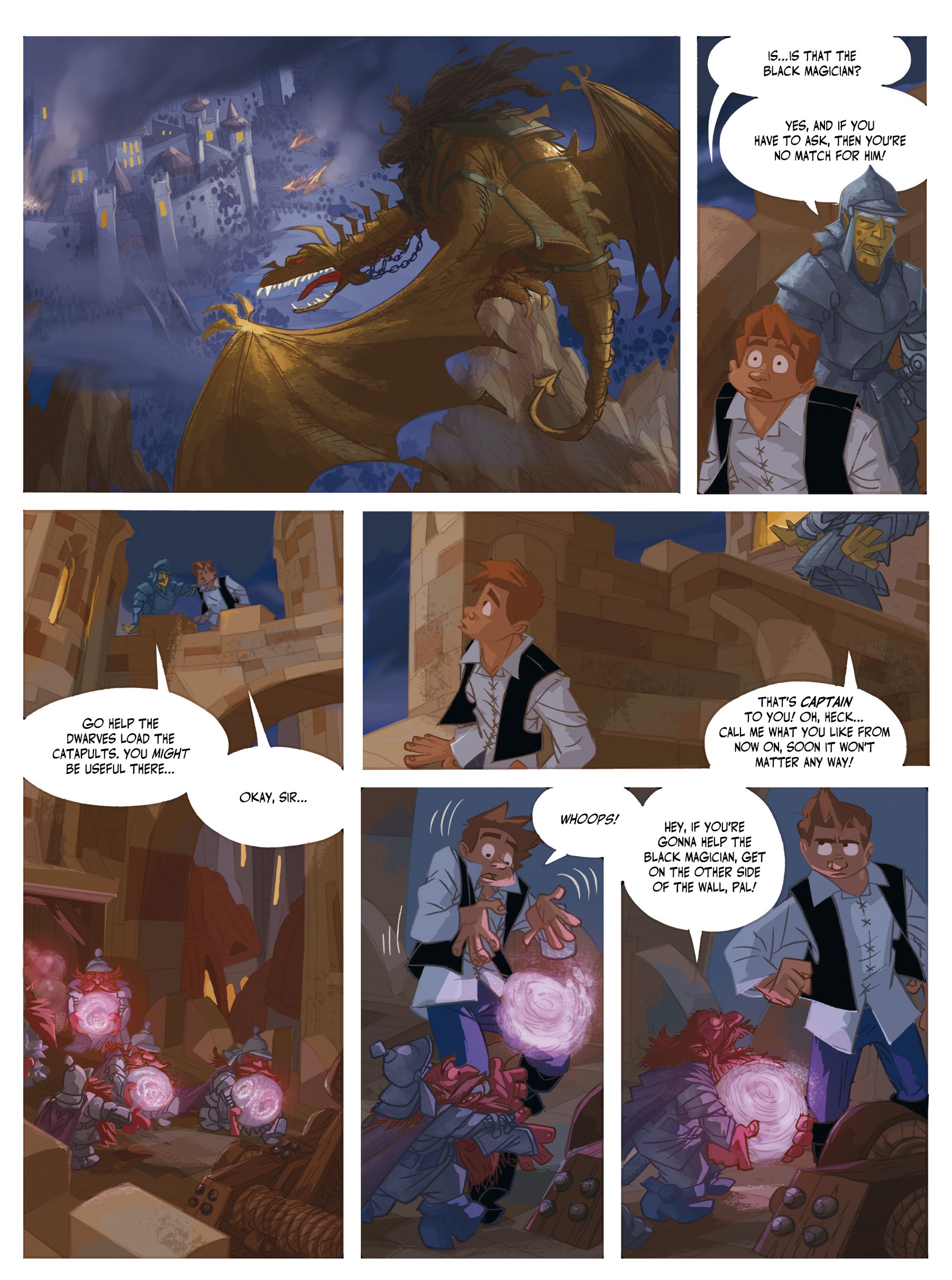 Read online Gregory and the Gargoyles comic -  Issue #3 - 46