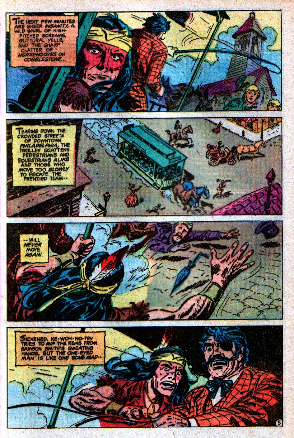 Read online Weird Western Tales (1972) comic -  Issue #54 - 6