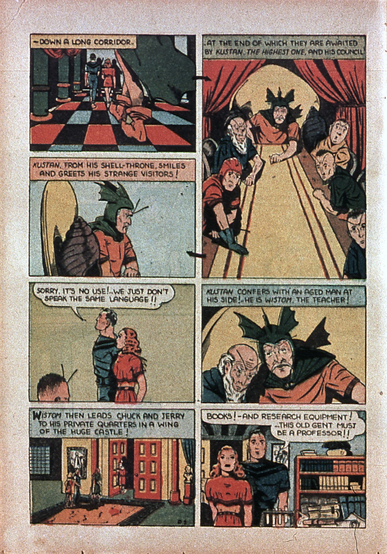 Read online Amazing Man Comics comic -  Issue #7 - 47