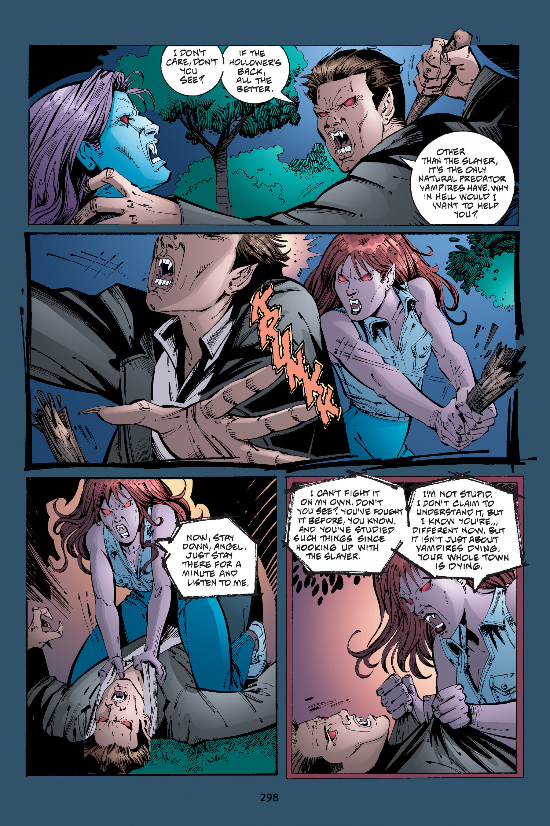 Read online Buffy the Vampire Slayer: Omnibus comic -  Issue # TPB 4 - 295