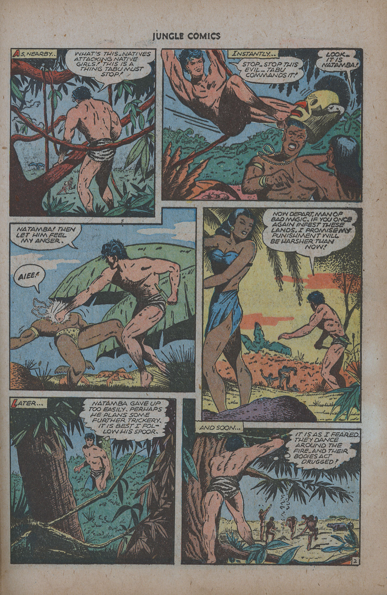 Read online Jungle Comics comic -  Issue #71 - 25